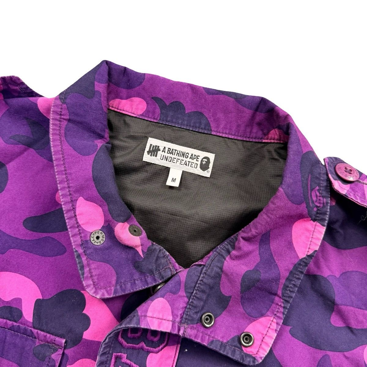 Bape × Undefeated BAPE x Undefeated Color Camo M-65 purple/camo jacket Size US M / EU 48-50 / 2 - 4 Thumbnail