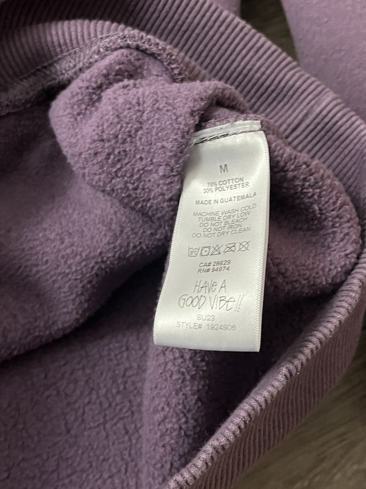 Stussy Stock Box Logo Hoodie Pullover Grape Size US M / EU 48-50 / 2 - 4 Thumbnail
