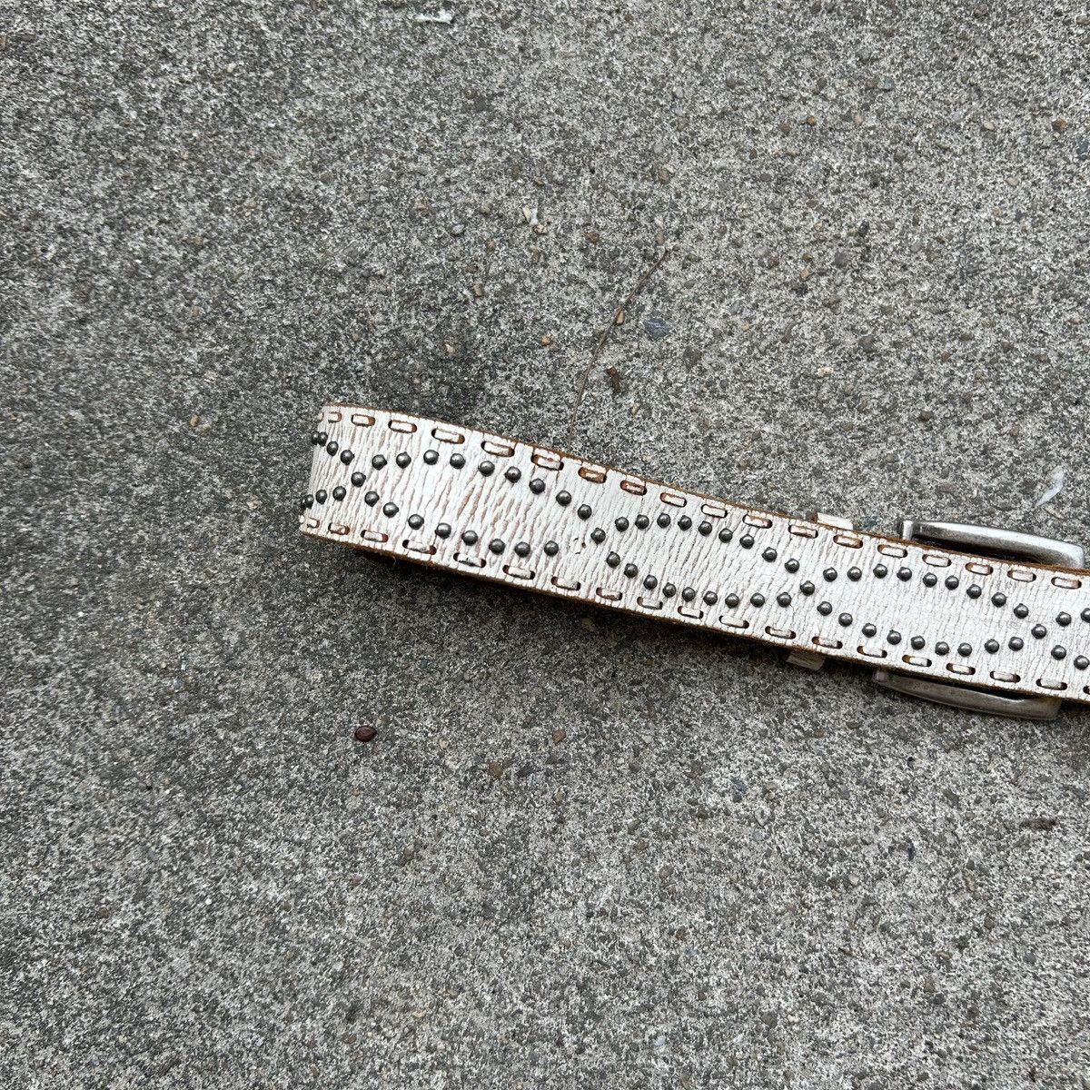 Vintage Vintage studded leather belt (Kapital Style) Size ONE SIZE - 8 Thumbnail