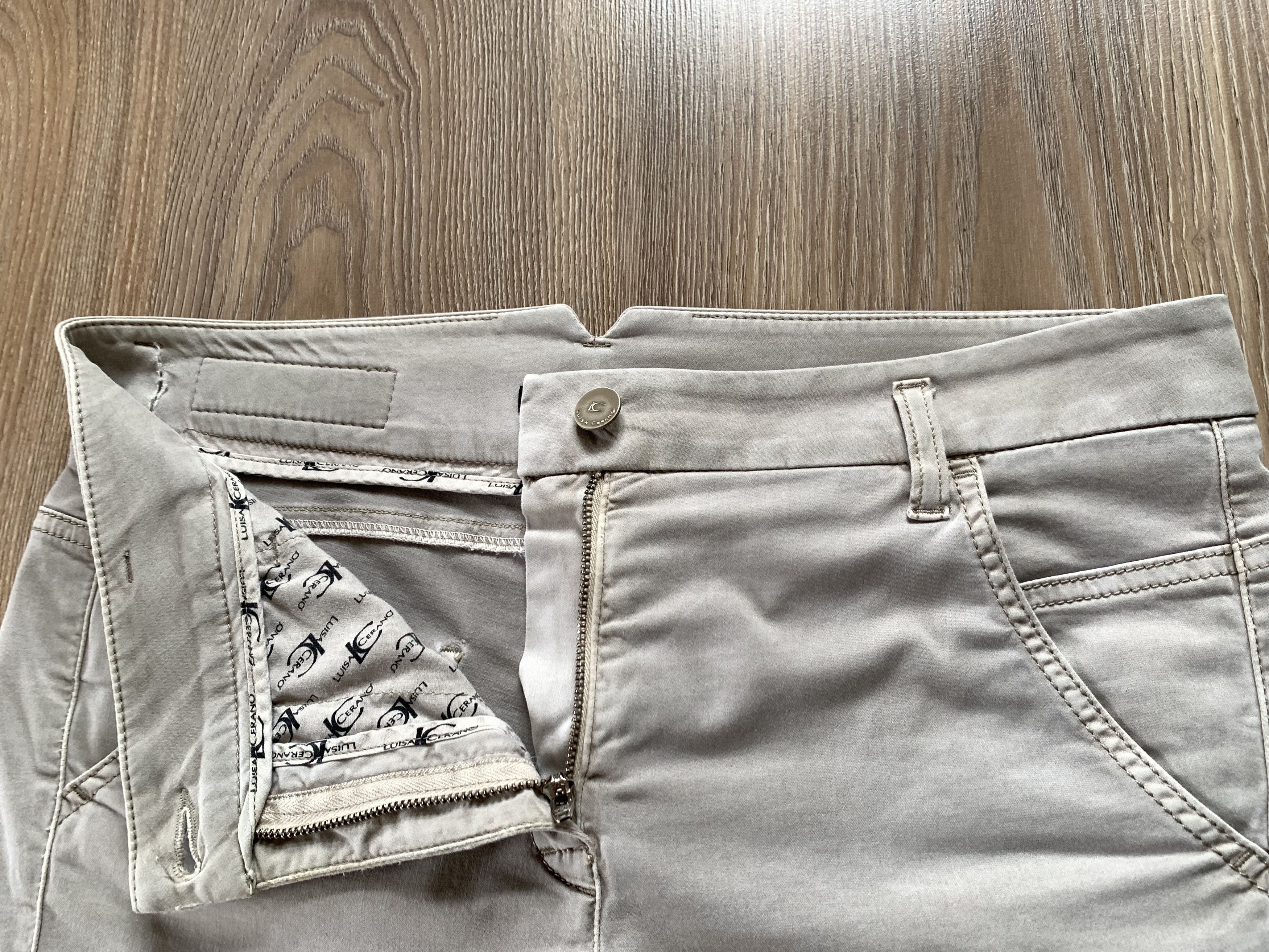 Luisa Cerano Luisa Cerano Loose-leg Trousers Jeans Size 28" / US 6 / IT 42 - 5 Thumbnail