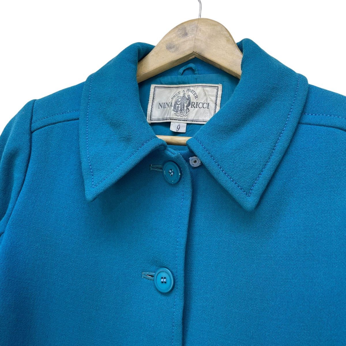Designer × Nina Ricci × Vintage 💥Vtg Designer Nina Ricci Jacket Size M / US 6-8 / IT 42-44 - 3 Thumbnail