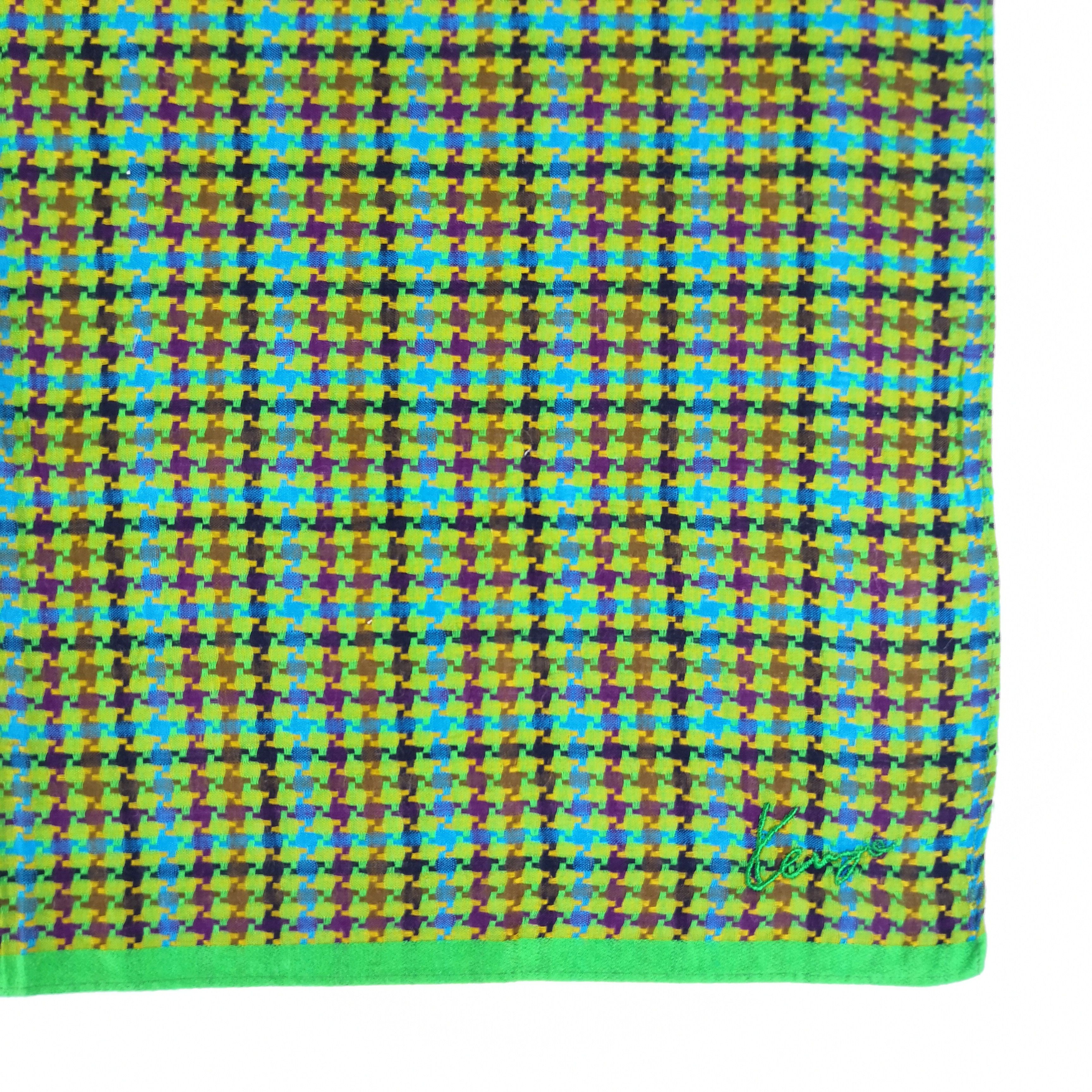 Kenzo Vintage Kenzo Handkerchief Neckerchief Bandana Scarves Size ONE SIZE - 3 Thumbnail