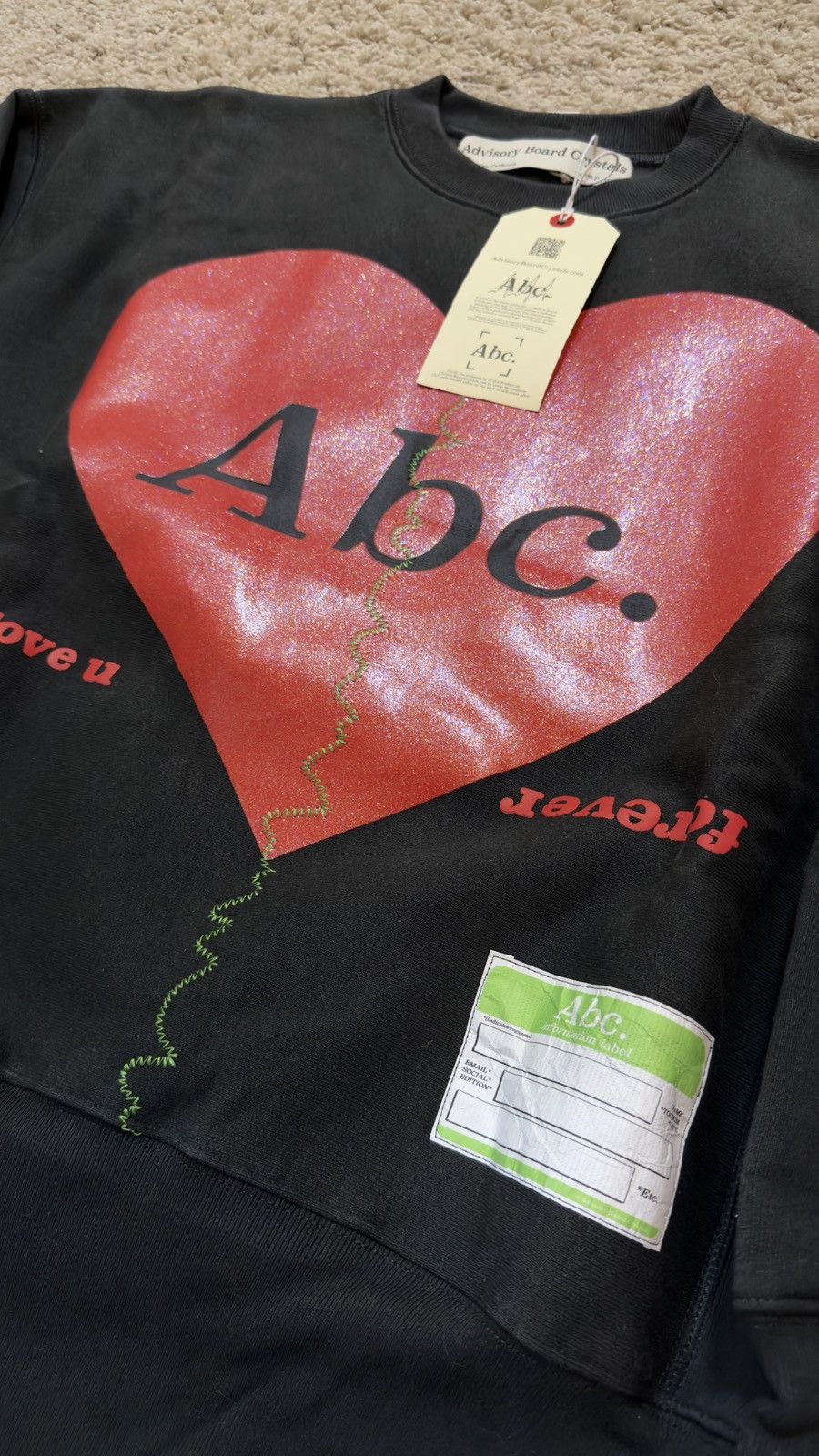 Advisory Board Crystals Advisory Board Crystals (ABC) - Valentines Day 22 Sweatshirt Size US M / EU 48-50 / 2 - 2 Thumbnail