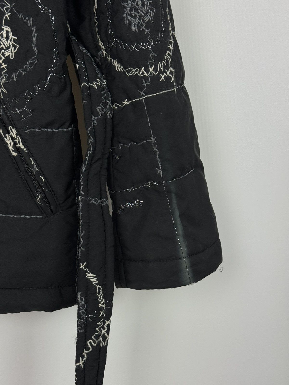 Fay Fay Embroidered Quilted Jacket Size L / US 10 / IT 46 - 10 Thumbnail