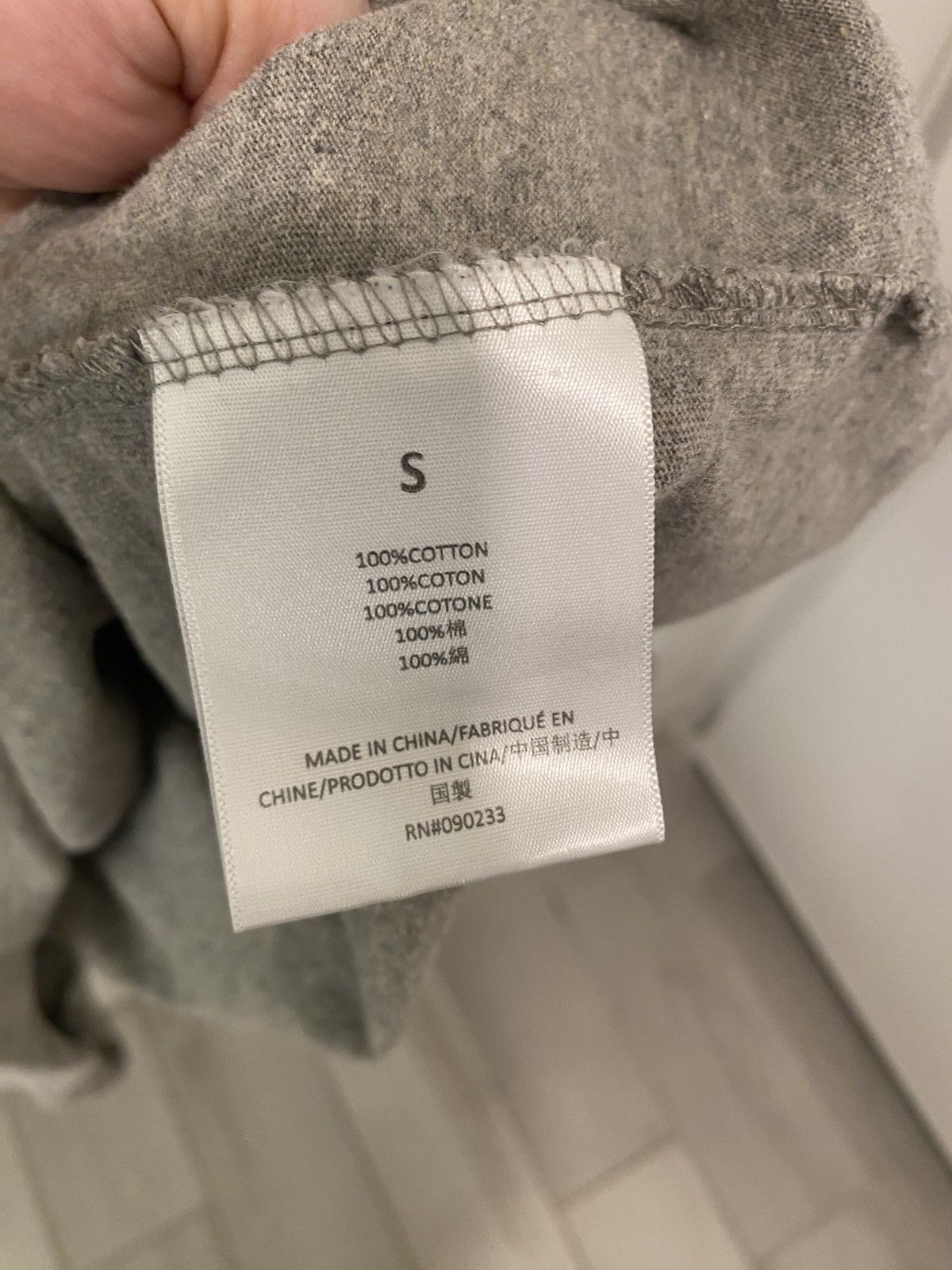 Fear of God Fear of God x Essentials Long Sleeve Tee Shirt Dark Oatmeal Size US S / EU 44-46 / 1 - 4 Thumbnail
