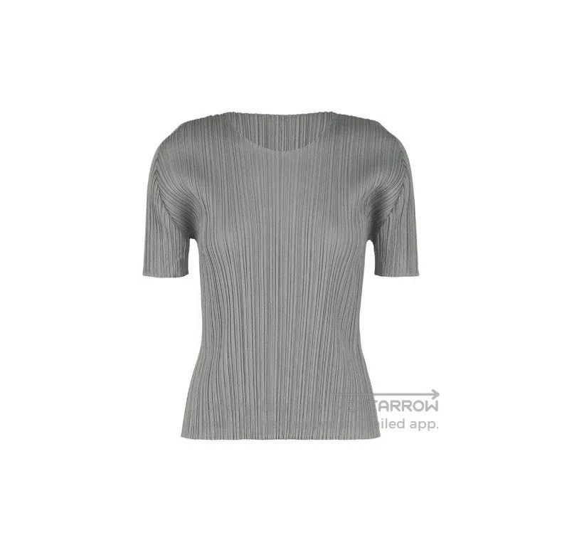 Issey Miyake Issey Miyake Crew Neck Short Sleeve T-Shirt Size L / US 10 / IT 46 - 3 Thumbnail