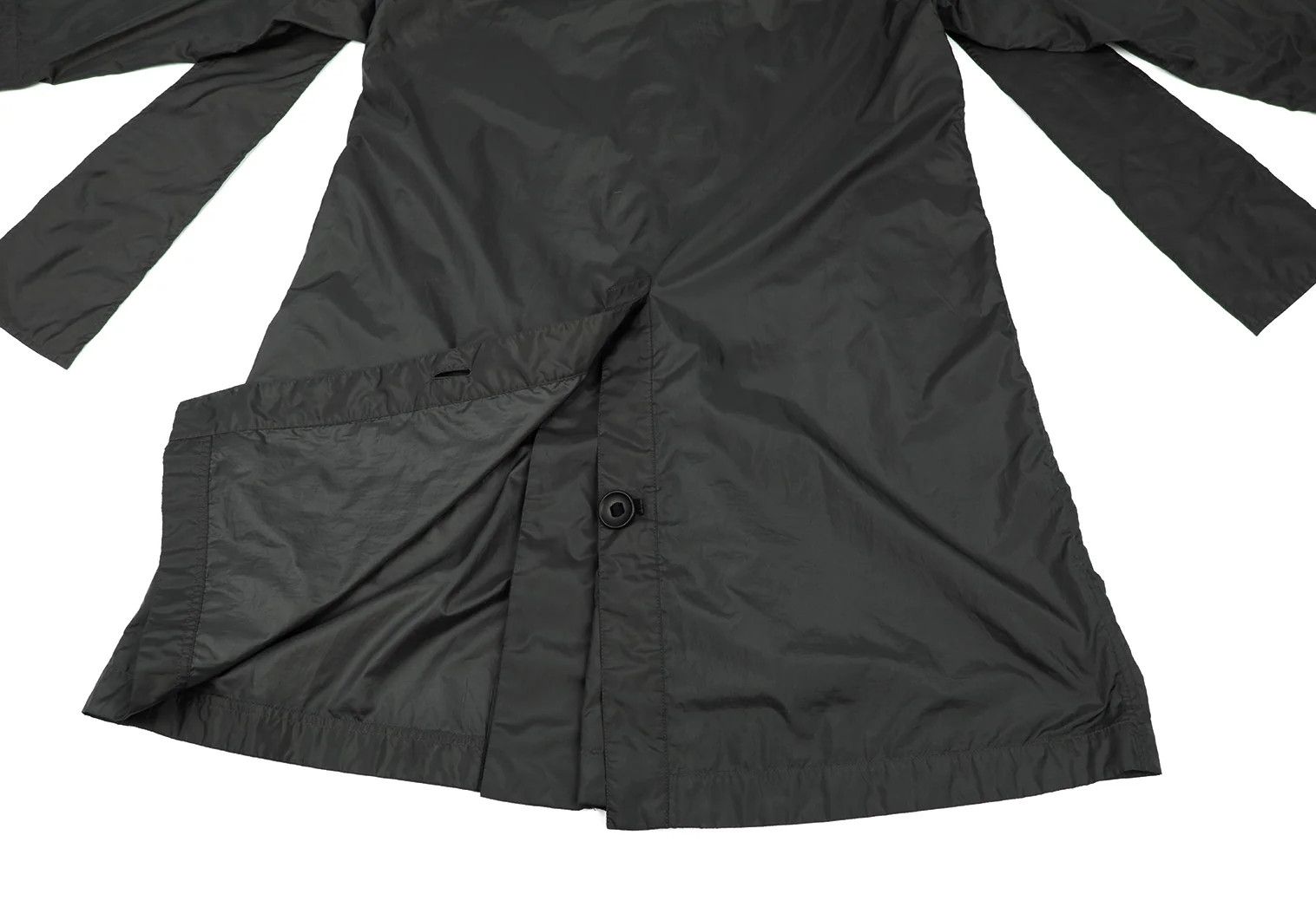 Issey Miyake Hooded Removable Design Polyester Coat in Gray Size US M / EU 48-50 / 2 - 17 Thumbnail