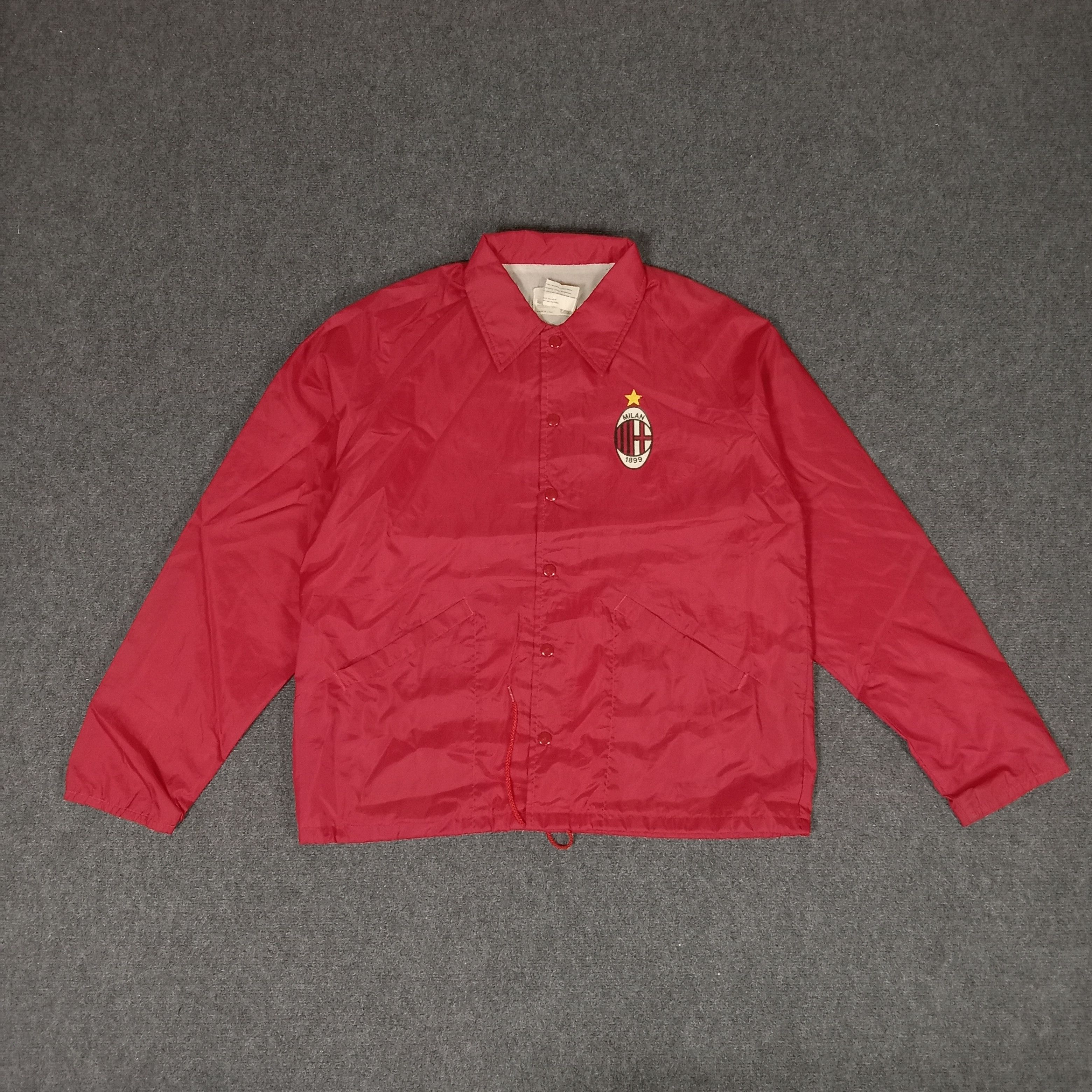 Vintage Inter Milan Football Club Windbreaker Jacket Size US L / EU 52-54 / 3 - 1 Thumbnail