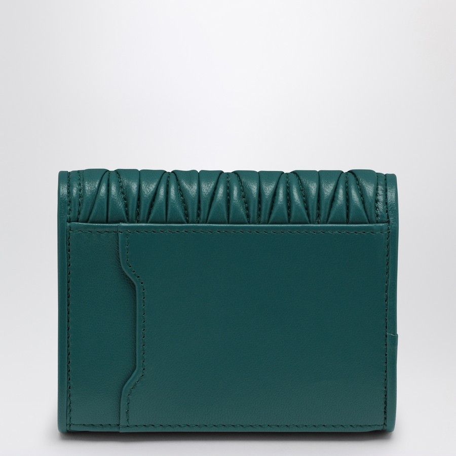 Miu Miu o1d2blof0924 Size: OS / Wallet in Green Size ONE SIZE - 3 Thumbnail