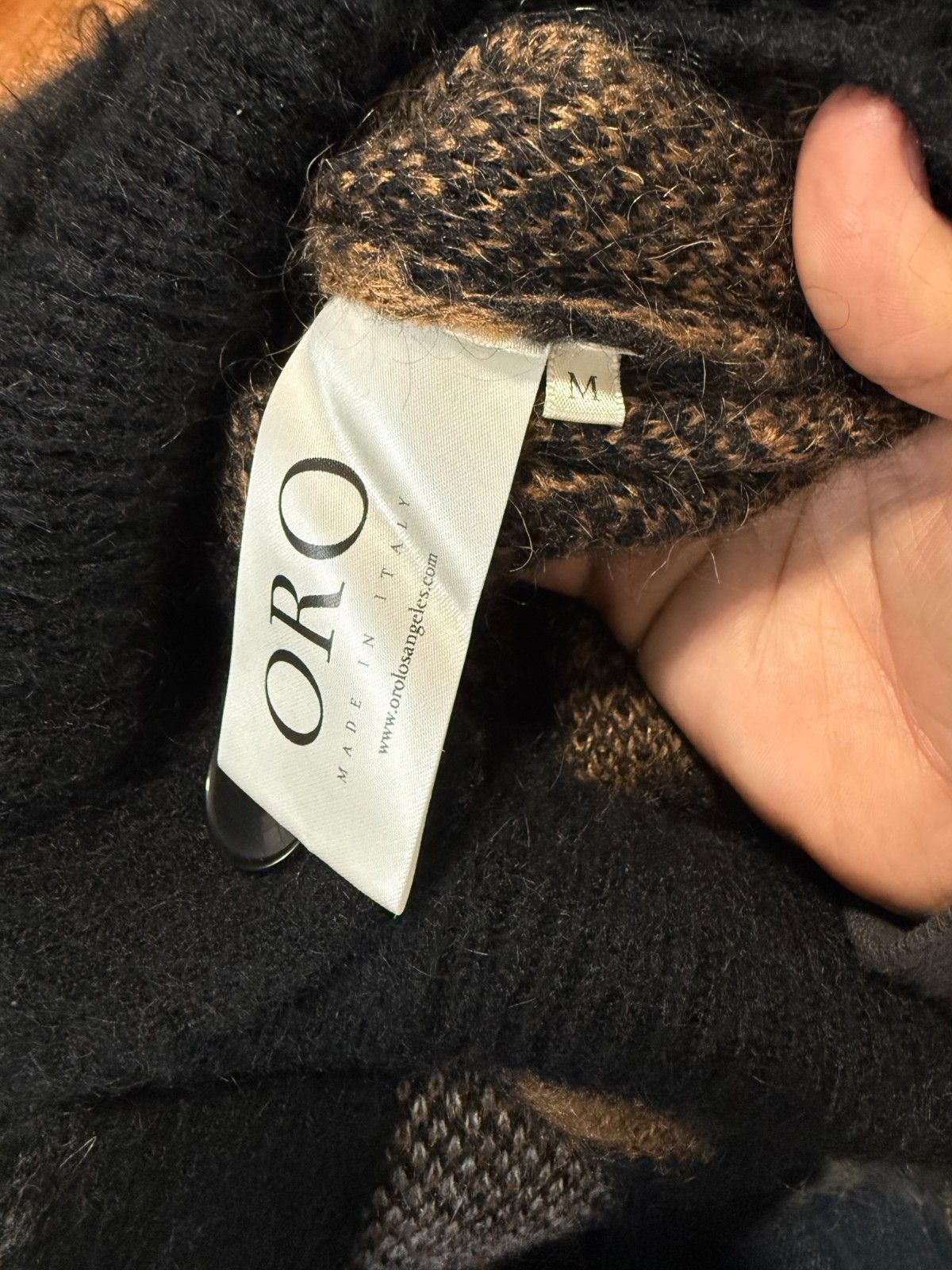 Oro Los Angeles ORO Los Angeles Star Knit Mohair Blend Cardigan Size US M / EU 48-50 / 2 - 8 Thumbnail