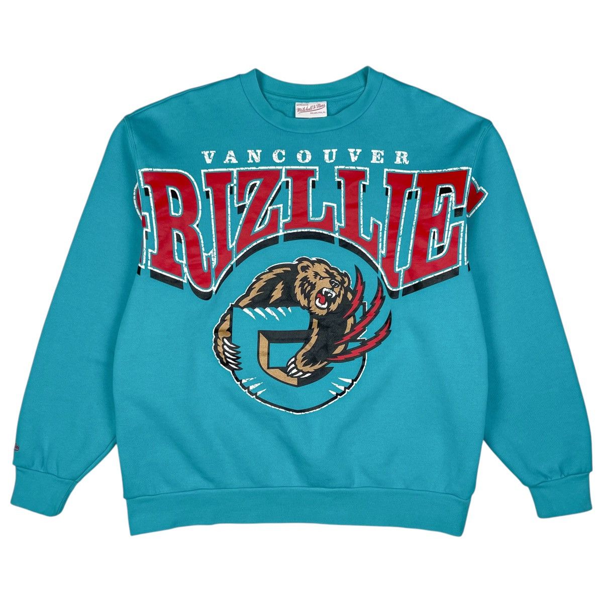 NBA NBA Vancouver Grizzlies x Mitchell & New Crew Sweatshirt Size US L / EU 52-54 / 3 - 2 Thumbnail