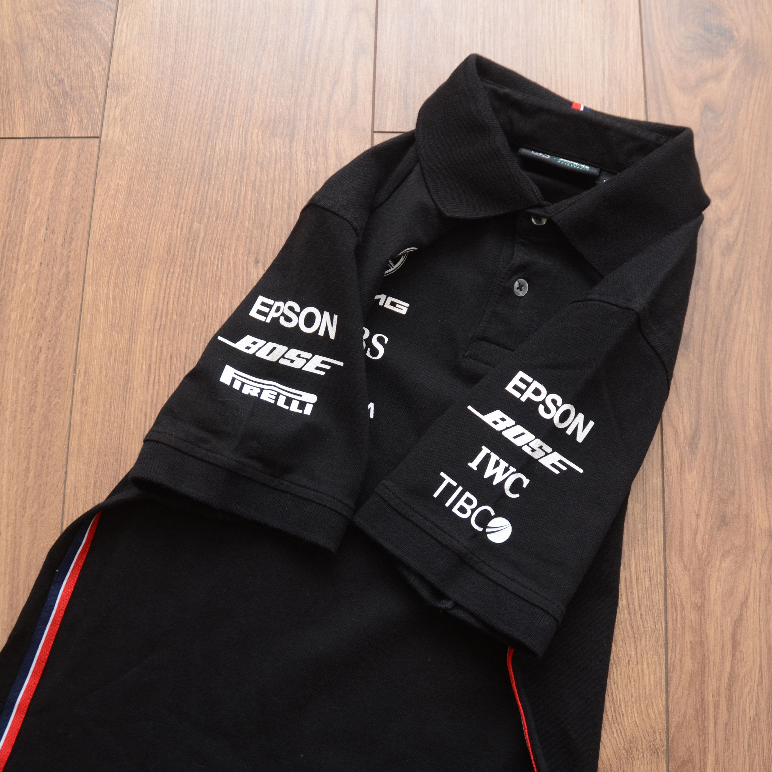 Mercedes-Benz Mercedes-Benz AMG Petronas F1 Team Polo Racing XS-S Black Size US XS / EU 42 / 0 - 12 Thumbnail