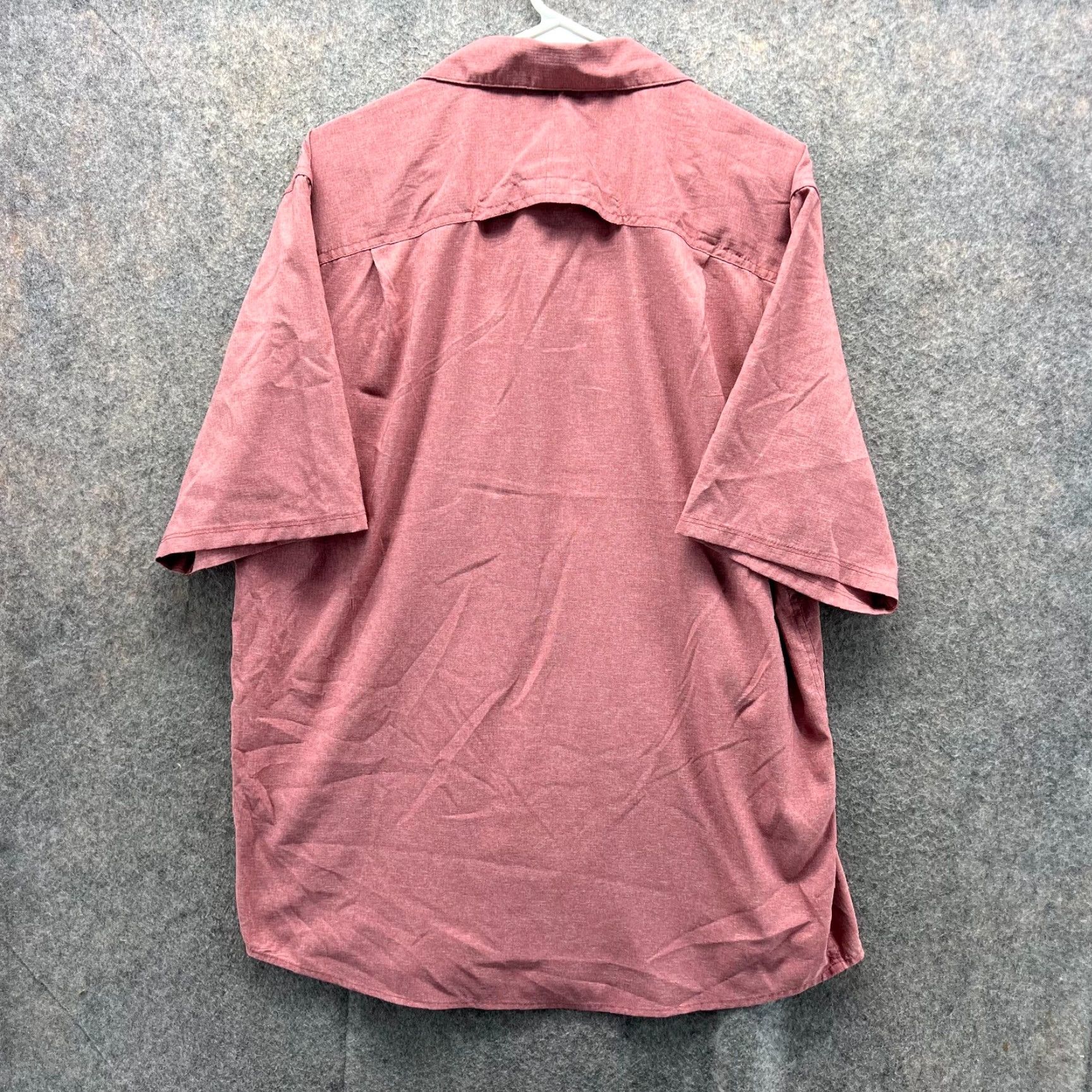 Wrangler VINTAGE Wrangler Shirt Men Large Pink Button Down ATG Outdoors Hiking Pocket Vented Size US L / EU 52-54 / 3 - 2 Thumbnail