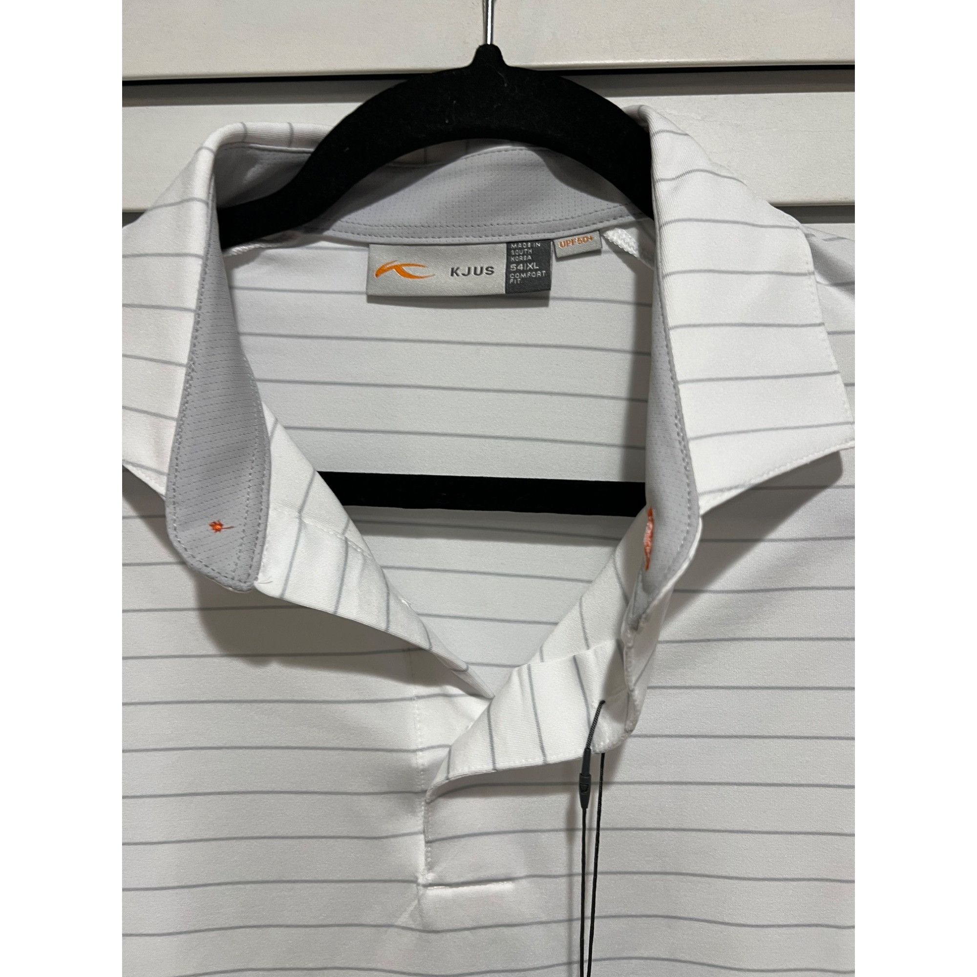 KJUS KJUS Striped Polo Shirt NWT - Size XL Size US XL / EU 56 / 4 - 2 Thumbnail