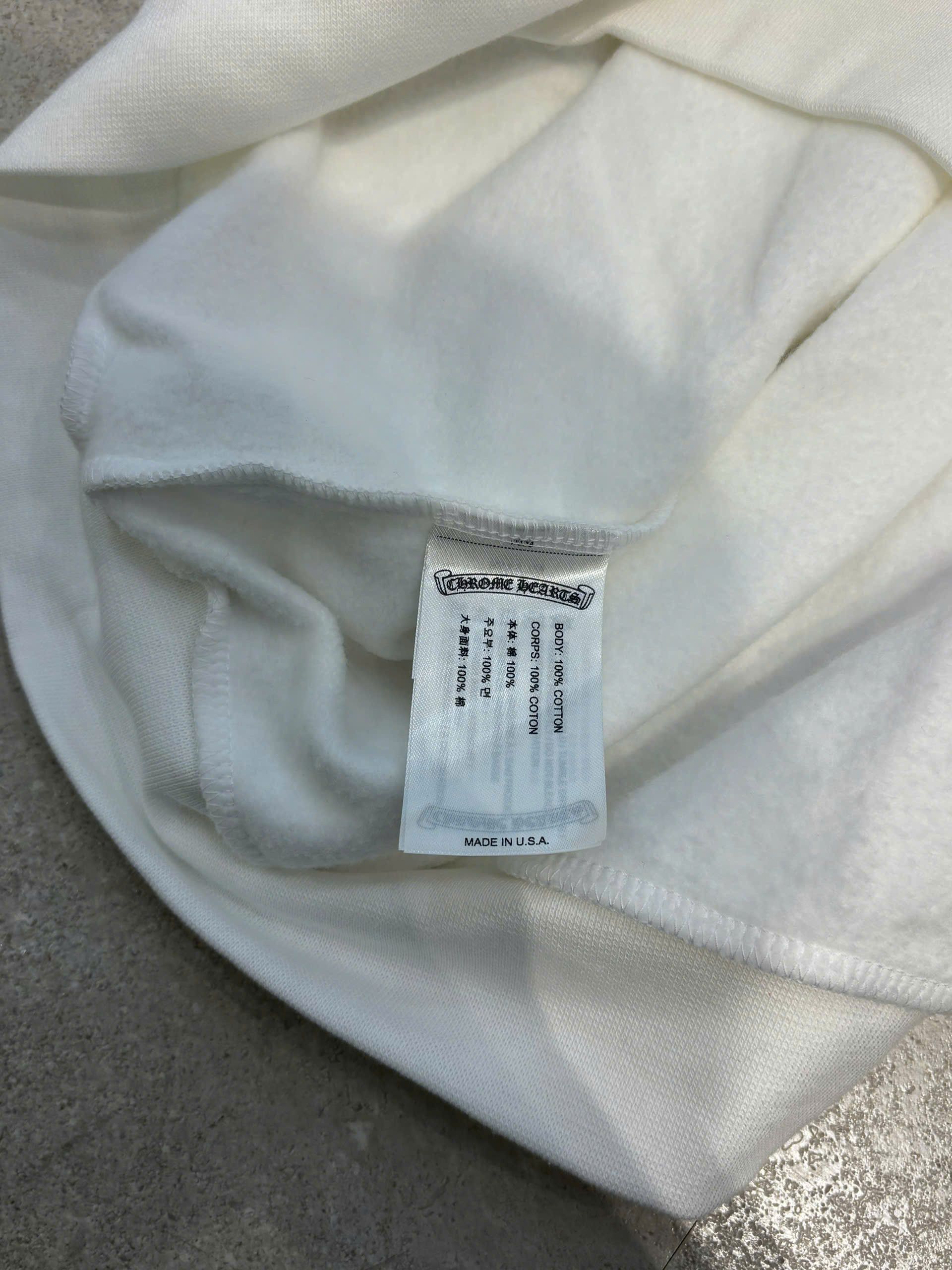 Chrome Hearts CHROME HEARTS horsehoe logo hoodie neon magenta print white Size XL / US 12-14 / IT 48-50 - 9 Thumbnail