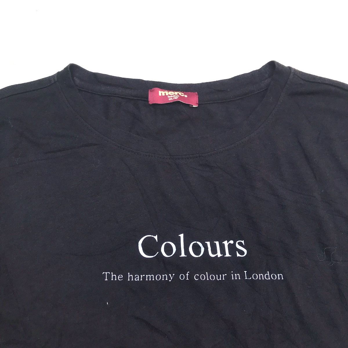 Merc × Other UK Merc London Black Tee Tshrt Colours The Harmony of colour Size US M / EU 48-50 / 2 - 3 Thumbnail