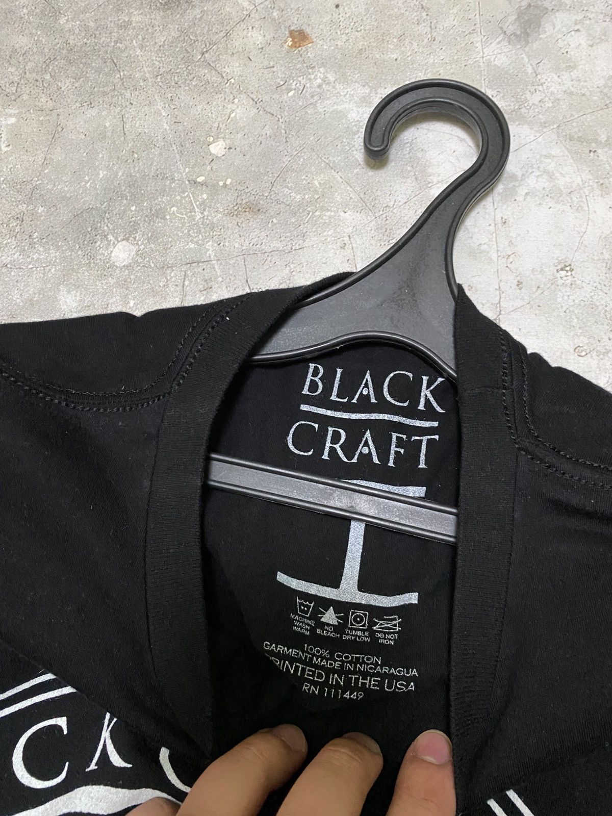 Band Tees Black craft tee Size US M / EU 48-50 / 2 - 2 Thumbnail