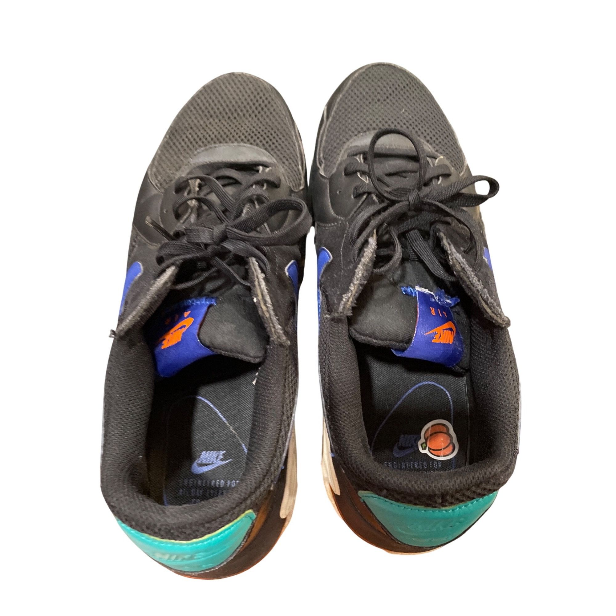 Nike Nike Air Max Excee mens leather black blue neptune sneakers Size US 10.5 / EU 43-44 - 13 Thumbnail
