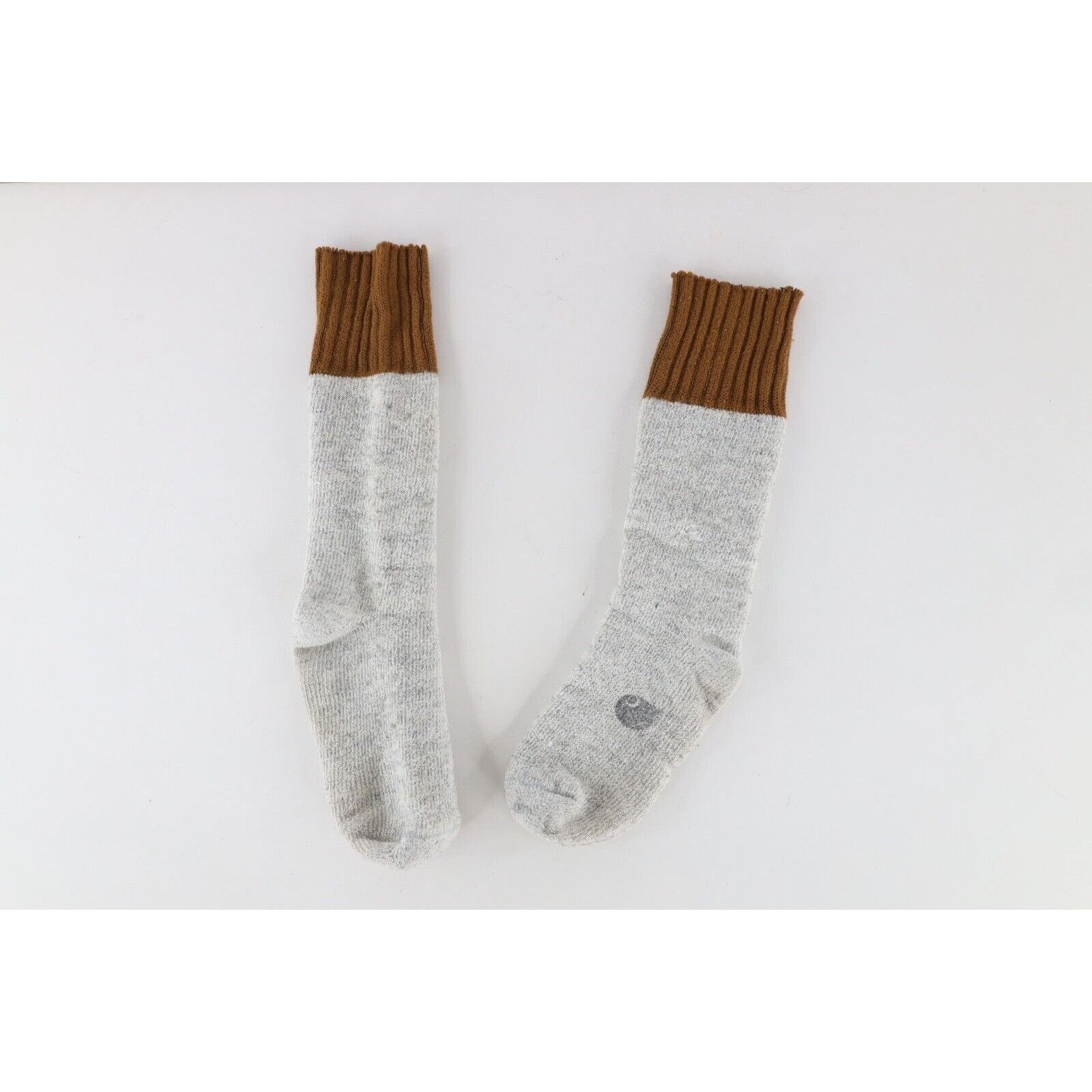 Vintage Vintage 90s Carhartt Distressed Thick Wool Blend Socks Size ONE SIZE - 1 Thumbnail