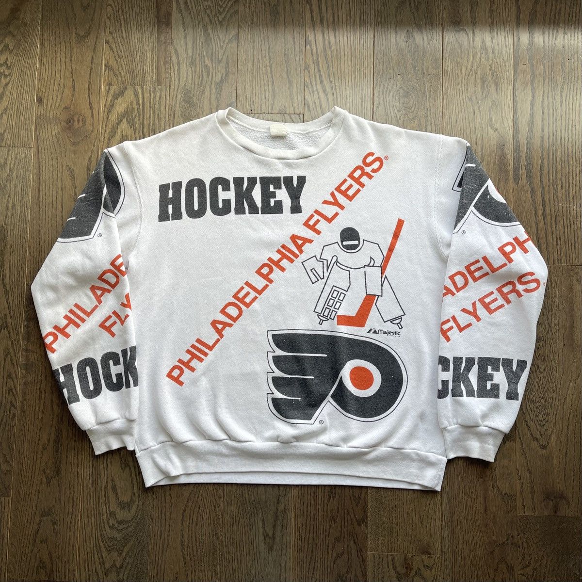 Other Vintage Philadelphia Flyers Sweater Size US L / EU 52-54 / 3 - 1 Thumbnail