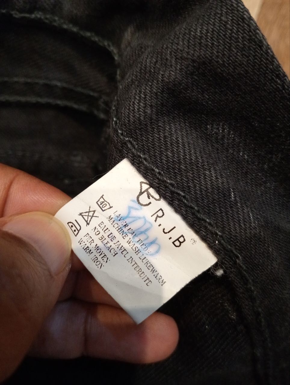 Real Japan Blues R.J.BLUES JAPAN 6 POCKET CARGO SELVEDGE DENIM PANTS Size US 29 - 8 Thumbnail