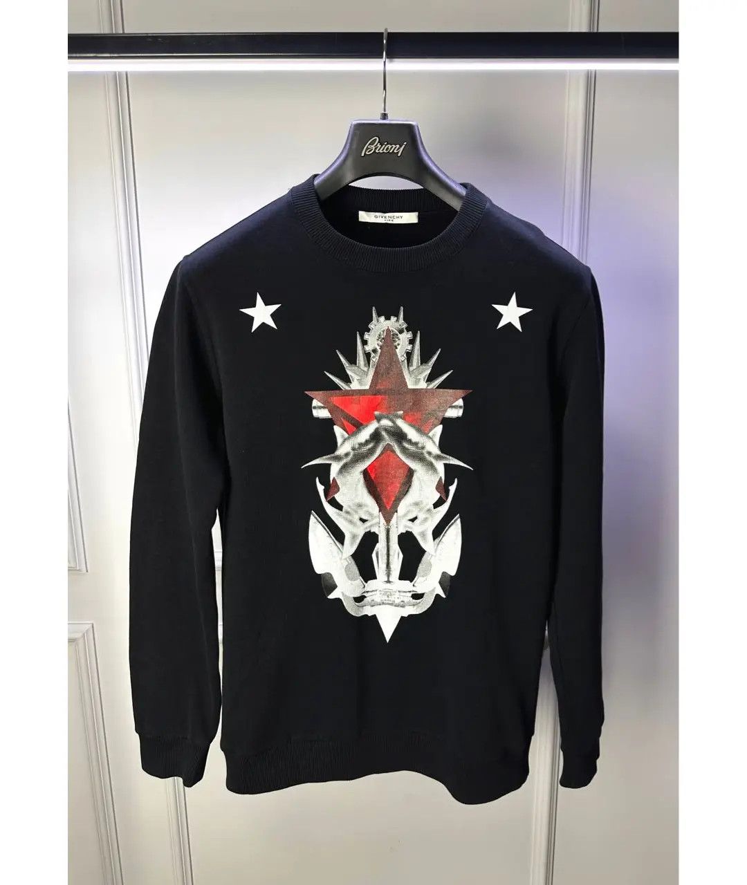 Givenchy Men's hoodie GIVENCHY Size US M / EU 48-50 / 2 - 2 Thumbnail