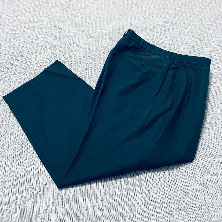 Polo Ralph Lauren Polo Ralph Lauren navy silk dress pants Size US 40 / EU 56 - 1 Thumbnail