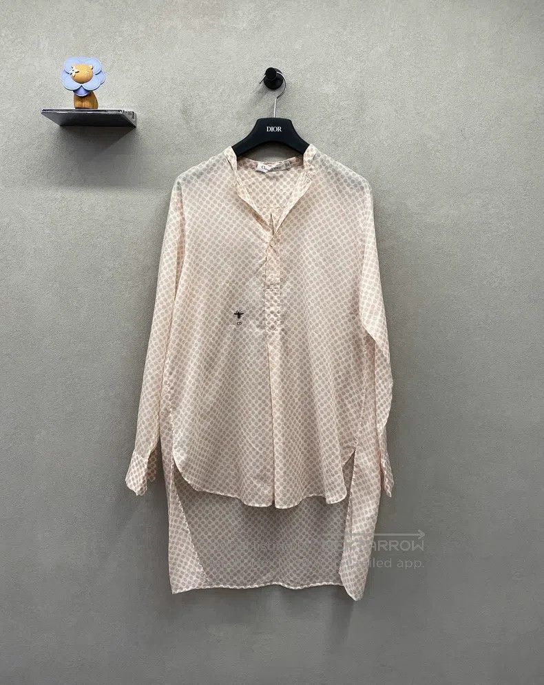 Dior Dior Irregular clothes, dotted little bee embroidered shir Size XS / US 0-2 / IT 36-38 - 1 Thumbnail
