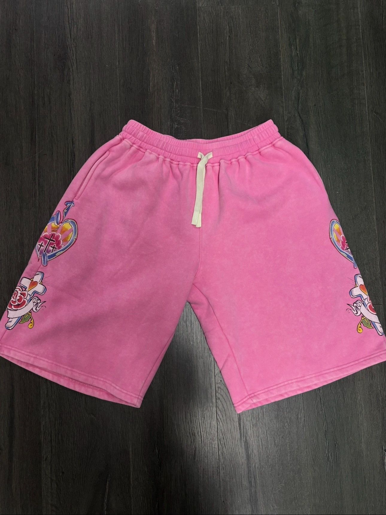 Other We are righteous “pink risen kind” cotton shorts X-Large Size US 38 / EU 54 - 1 Thumbnail