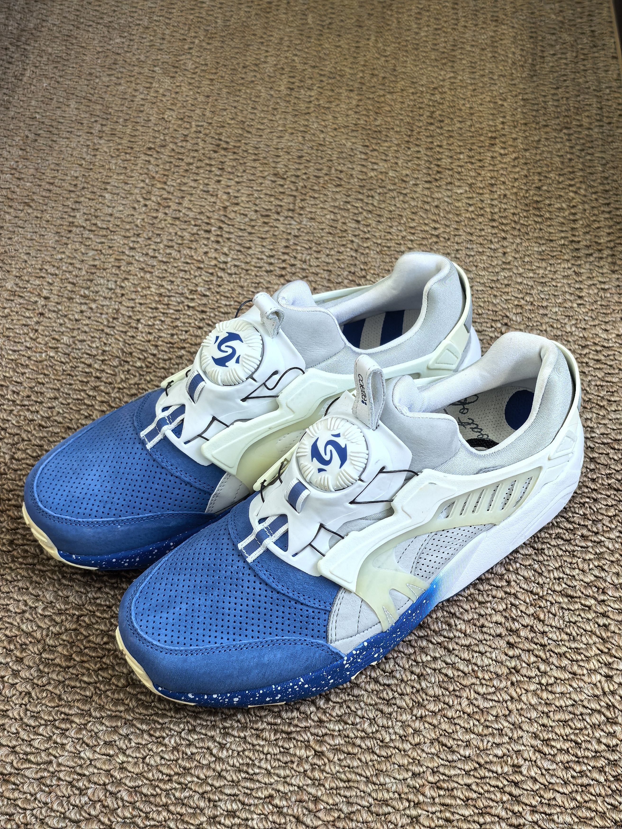 Colette × Kith × Puma 2016 Kith x Colette x Disc Blaze Strong Blue Size US 9.5 / EU 42-43 - 1 Thumbnail