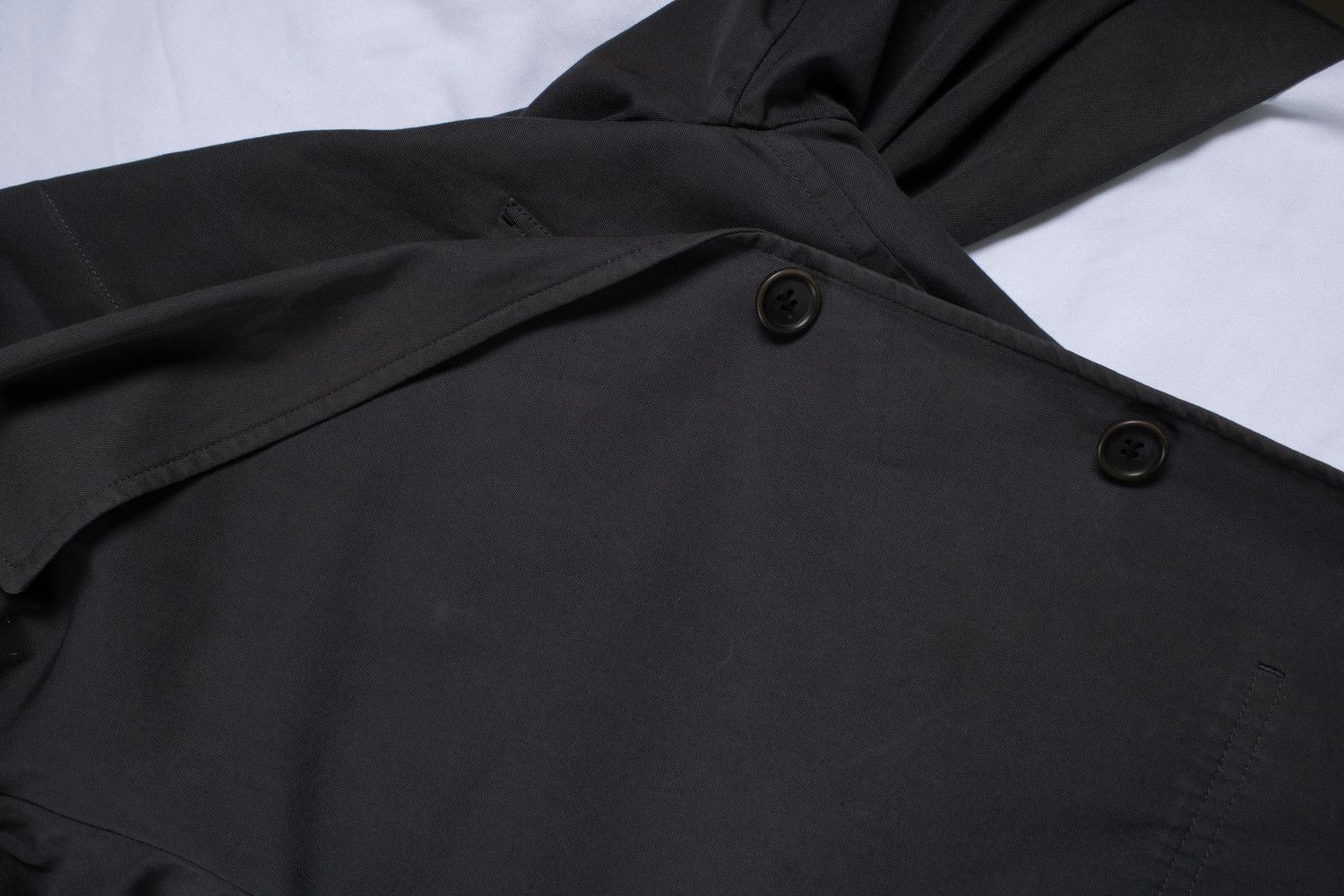 Issey Miyake, Cotton blazer jacket in anthracite