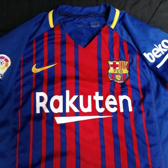Nike Nike Dri-Fit FC Barcelona Lionel Messi Soccer Jersey 2017 Size US M / EU 48-50 / 2 - 3 Thumbnail