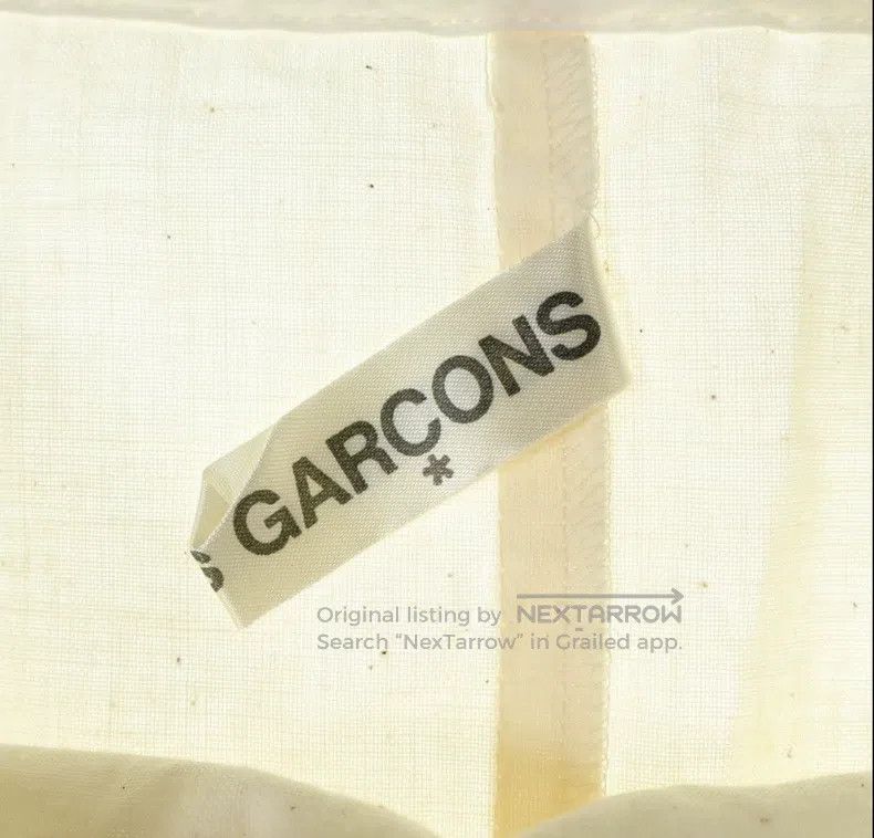 Comme des Garcons Comme Des Garcons Ivory Belted Sleeveless Dress Size S / US 4 / IT 40 - 7 Thumbnail
