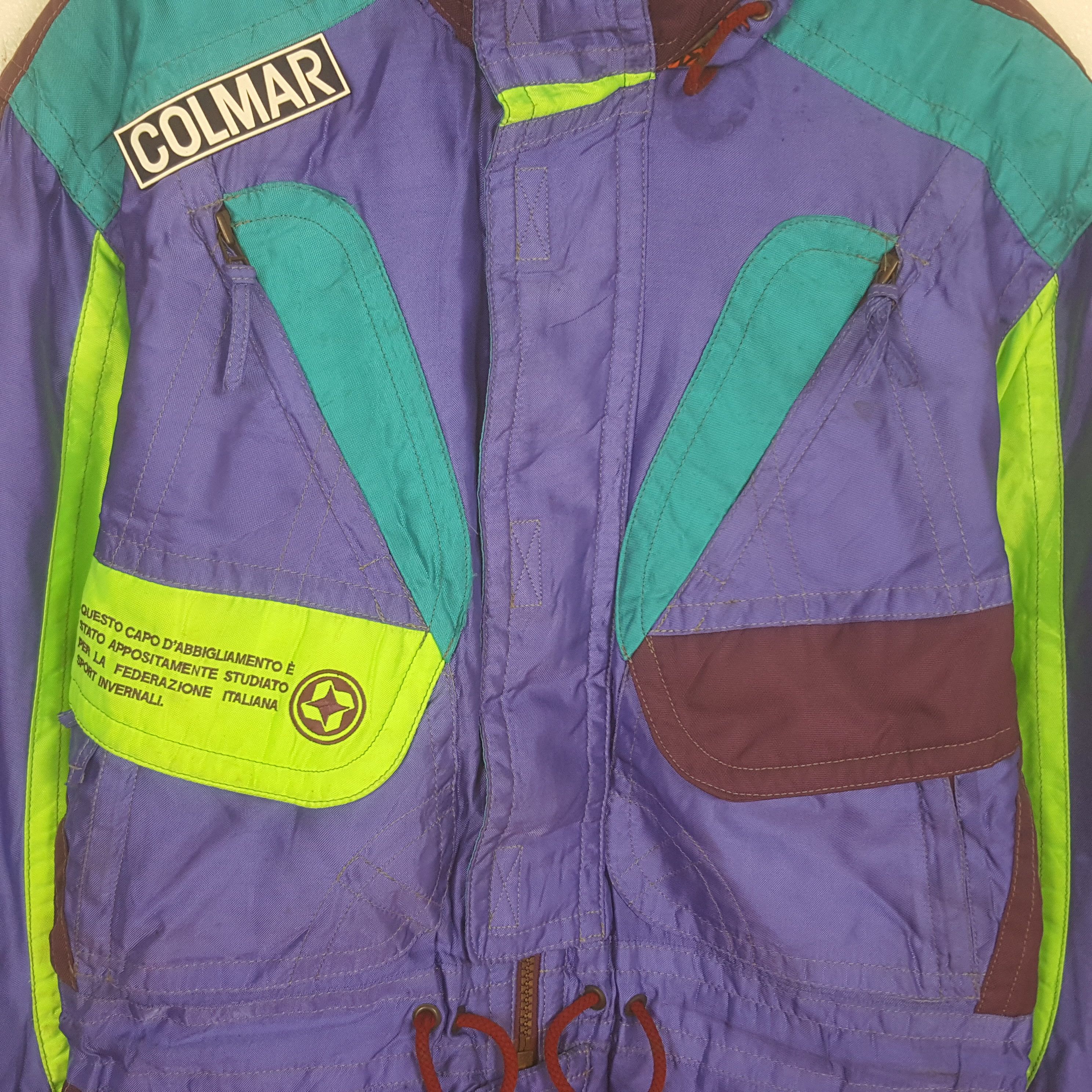 Colmar Vintage Colmar Ski Suit Jacket Size US M / EU 48-50 / 2 - 2 Thumbnail