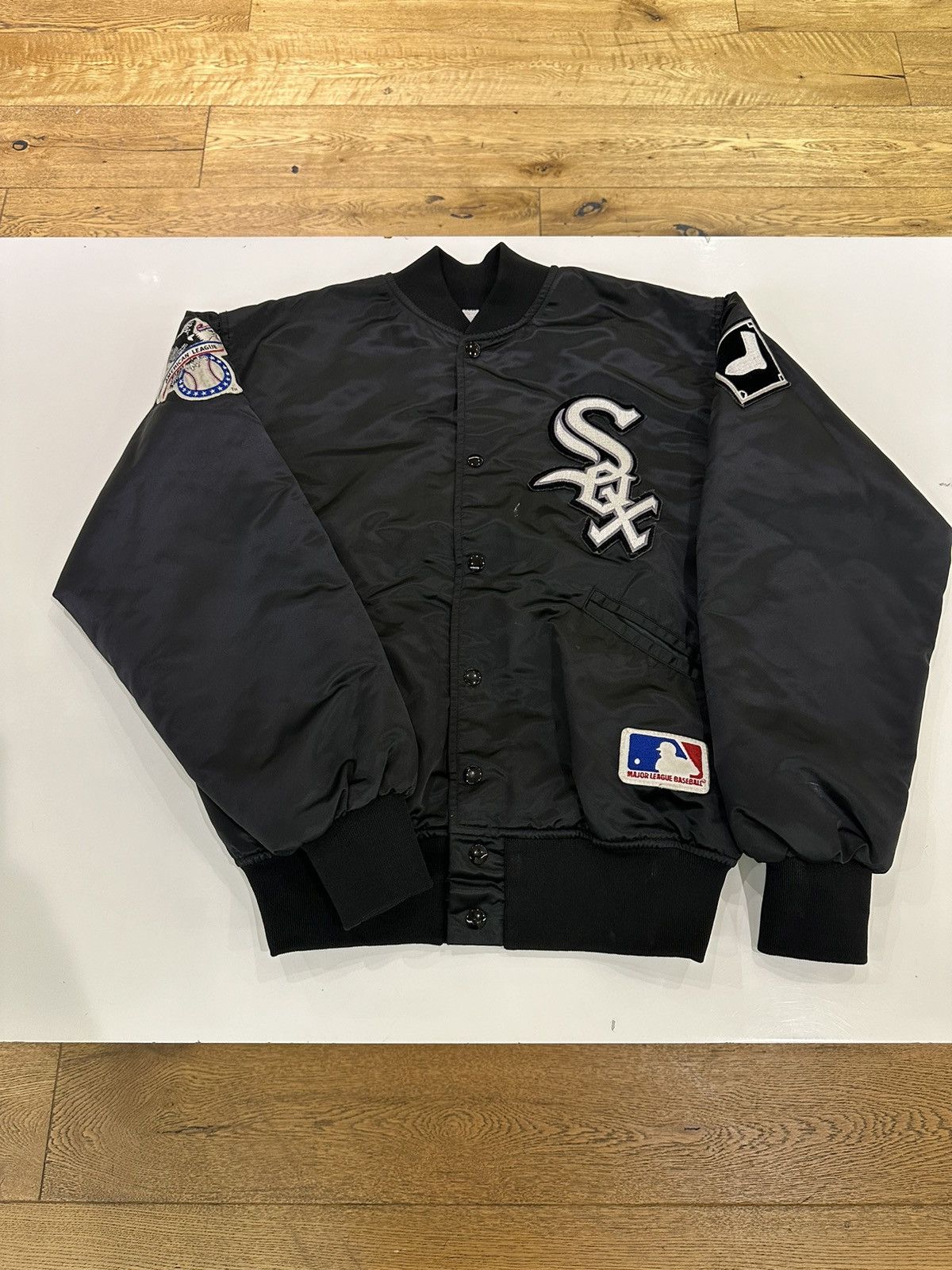 MLB × Vintage Vintage white Sox jacket Size US M / EU 48-50 / 2 - 1 Thumbnail