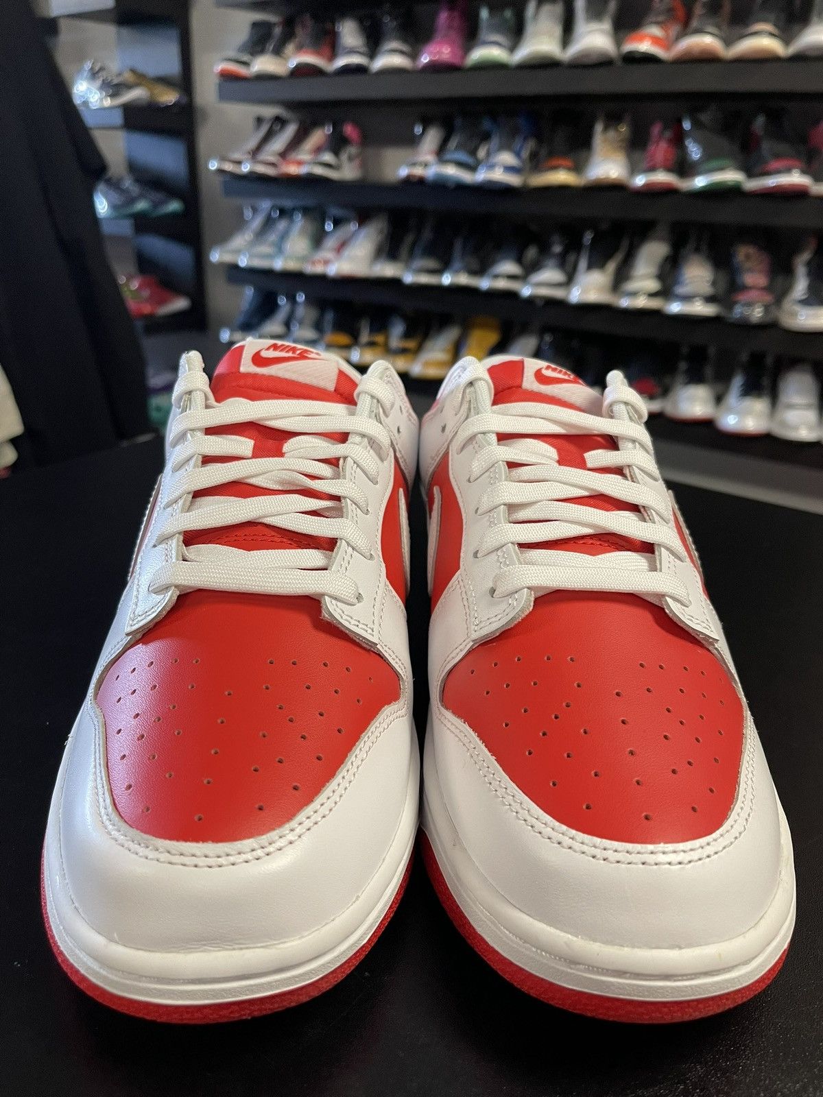 Nike Size 12 - Nike Dunk Low Championship Red Size US 12 / EU 45 - 2 Thumbnail