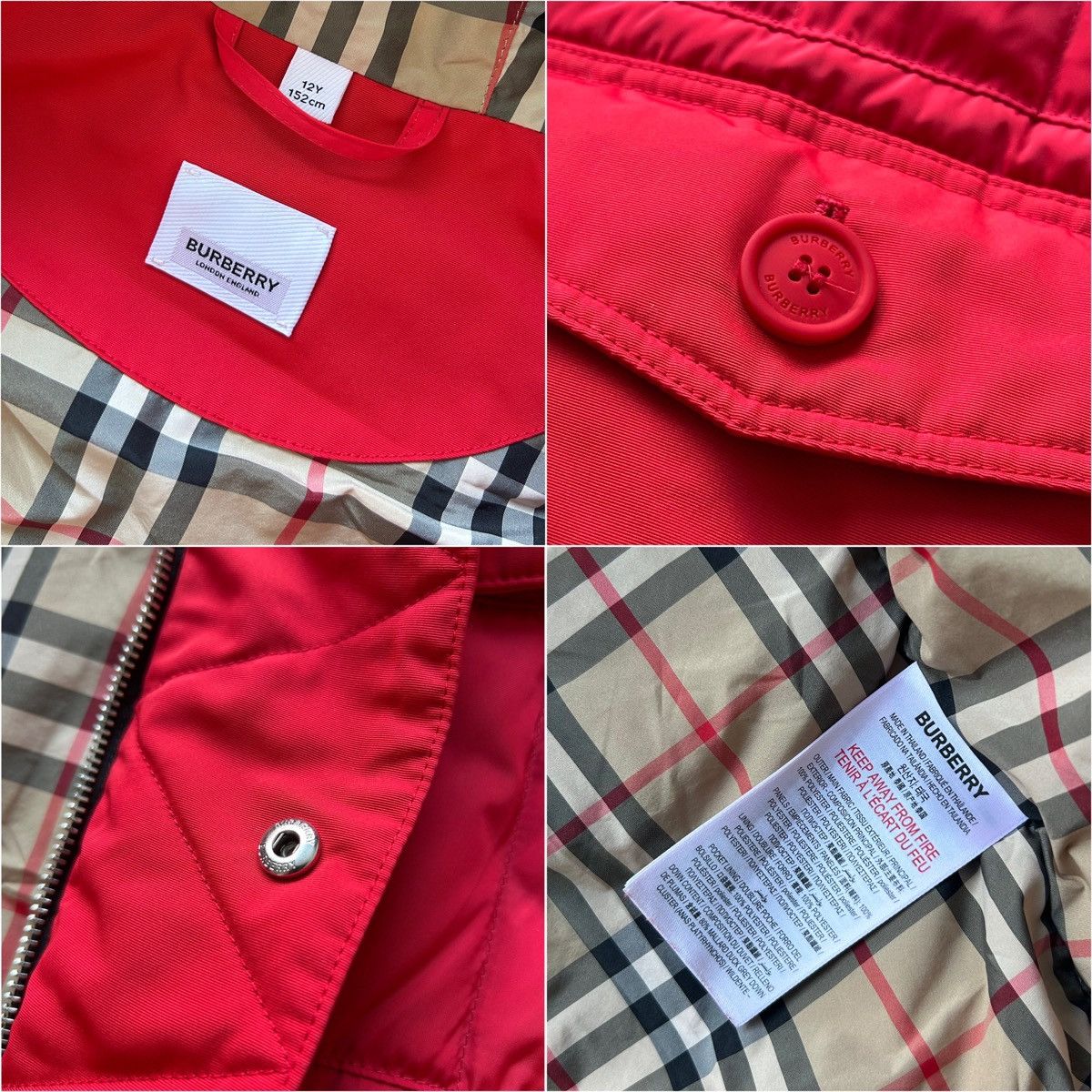 Balenciaga × Burberry Vest Burberry Size XS / US 0-2 / IT 36-38 - 14 Thumbnail