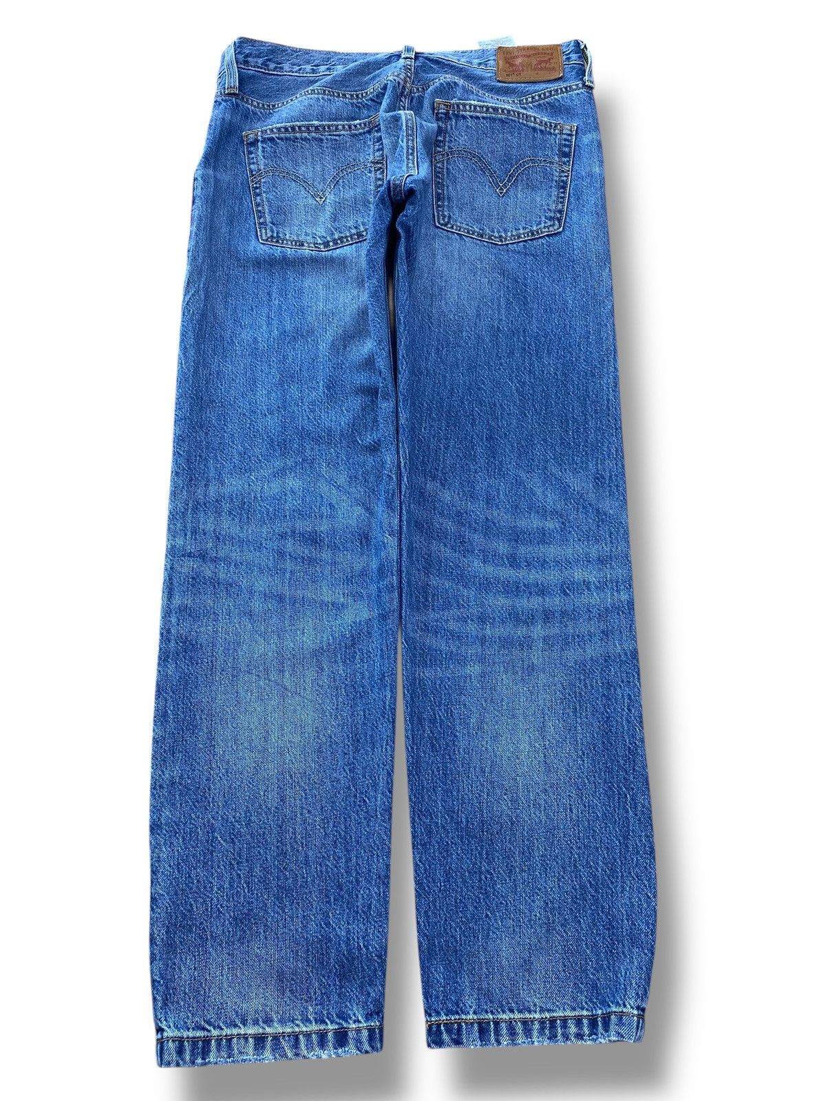 Levi's Levi’s Blue Wash Distressed Style Skinny Leg Jeans Size US 29 - 3 Thumbnail