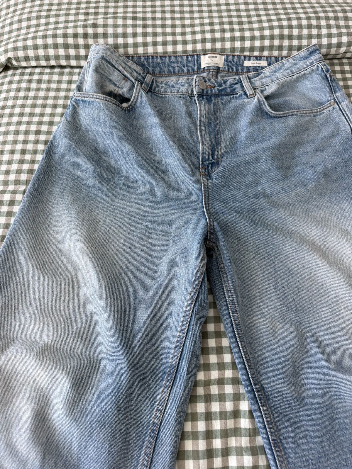 Cotton On COTTON ON MENS Super Baggy Jeans Size US 36 / EU 52 - 3 Thumbnail