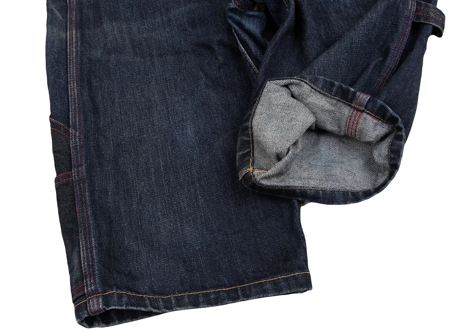 Junya Watanabe Reconstructed Denim Half Shorts in Indigo Blue Size US 30 / EU 46 - 9 Thumbnail
