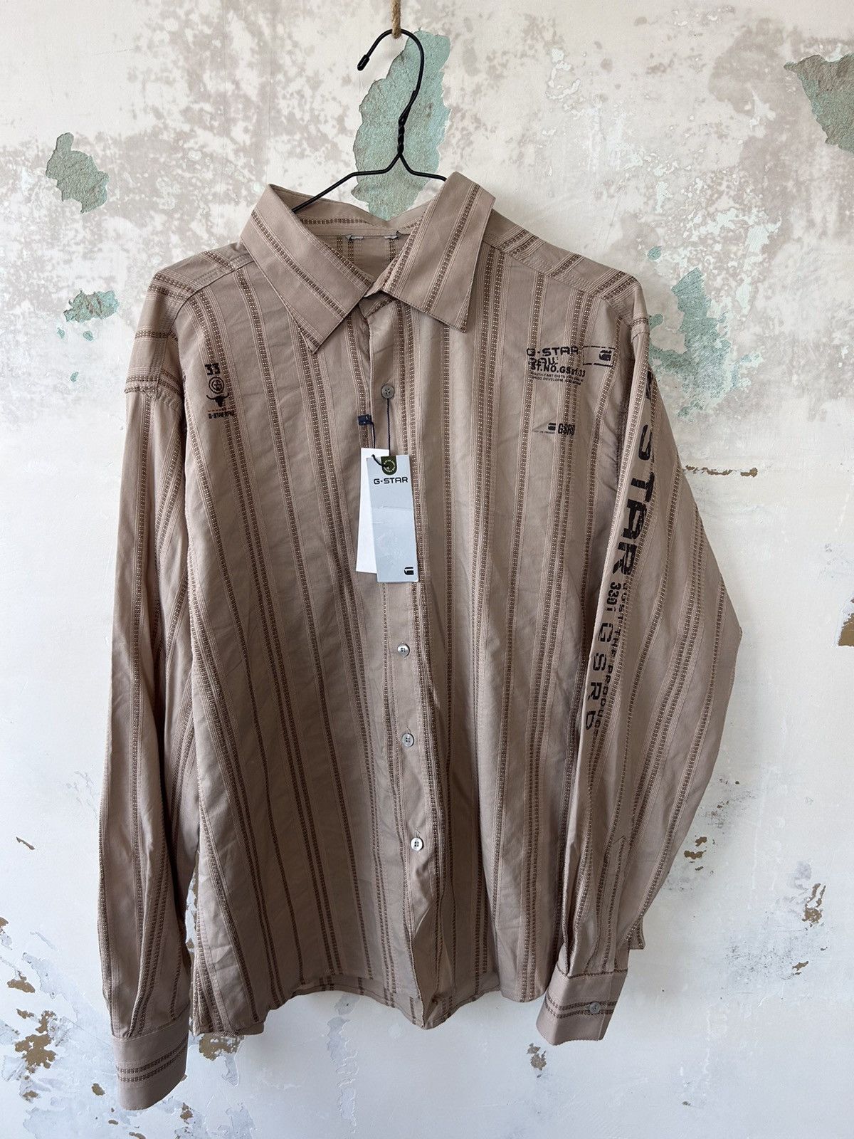 Designer × G-Star G STAR RAW BUTTON SHIRT Size US XL / EU 56 / 4 - 1 Thumbnail