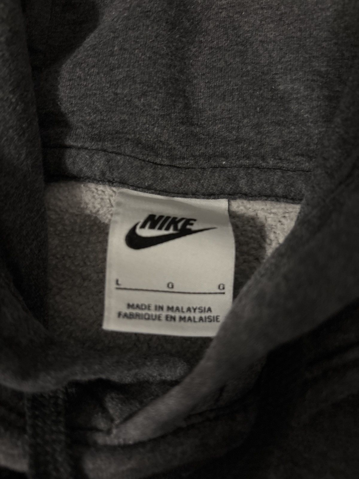 Nike Nike Hoodie Grey - Large Size US L / EU 52-54 / 3 - 4 Thumbnail
