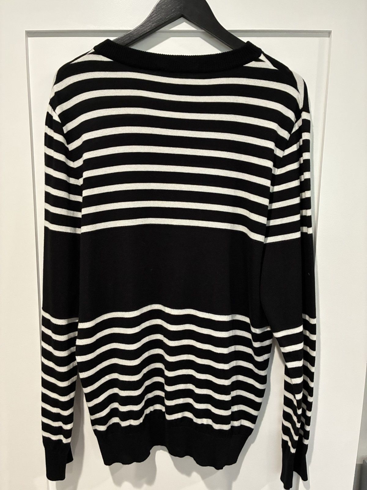 Balmain Balmain Knitted Logo Striped Jumper Size US XL / EU 56 / 4 - 3 Thumbnail