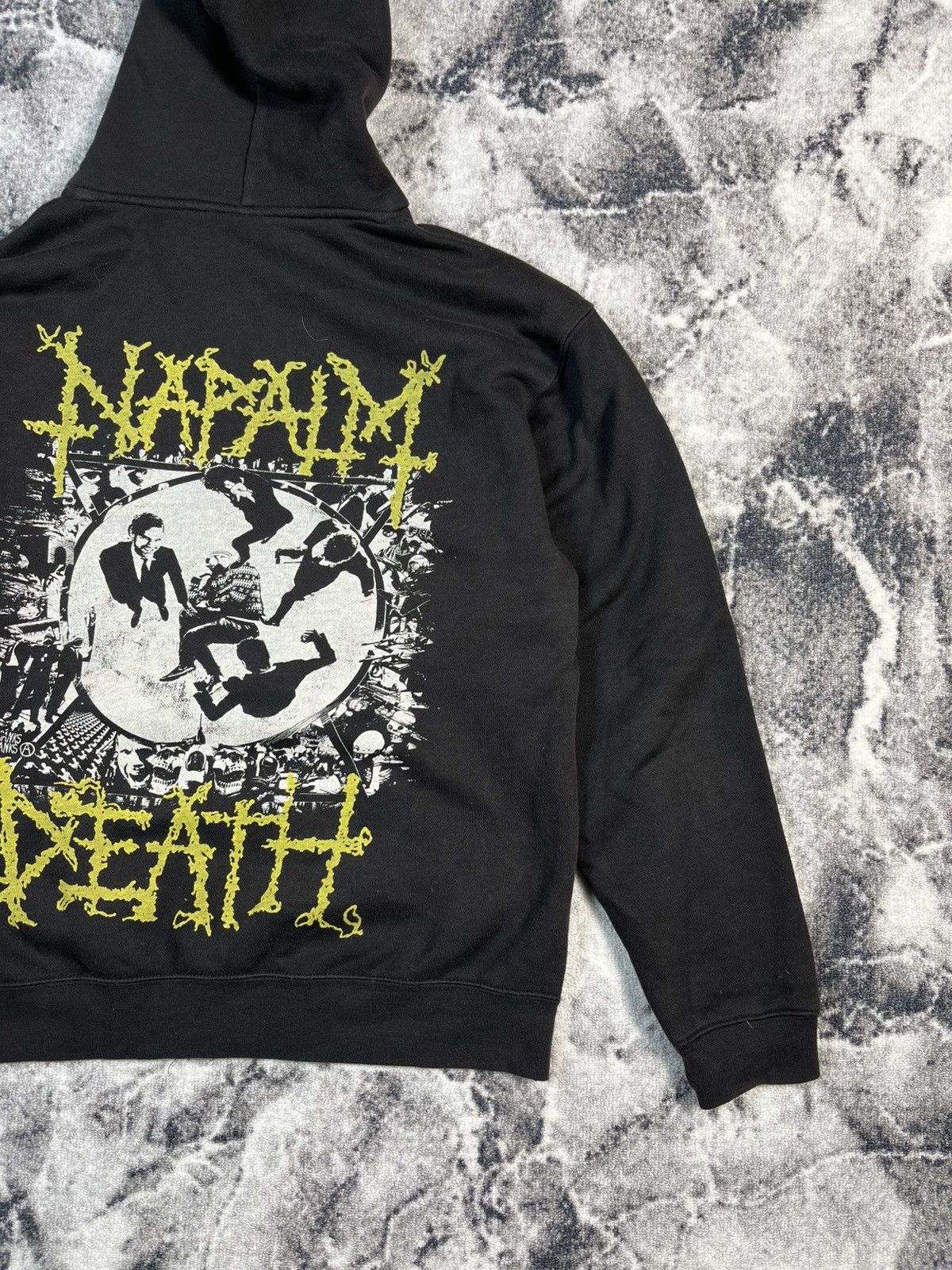 Other Utilitarian Death Zip Hoodie Graphic Punk Sweatshirt M Size US M / EU 48-50 / 2 - 8 Thumbnail
