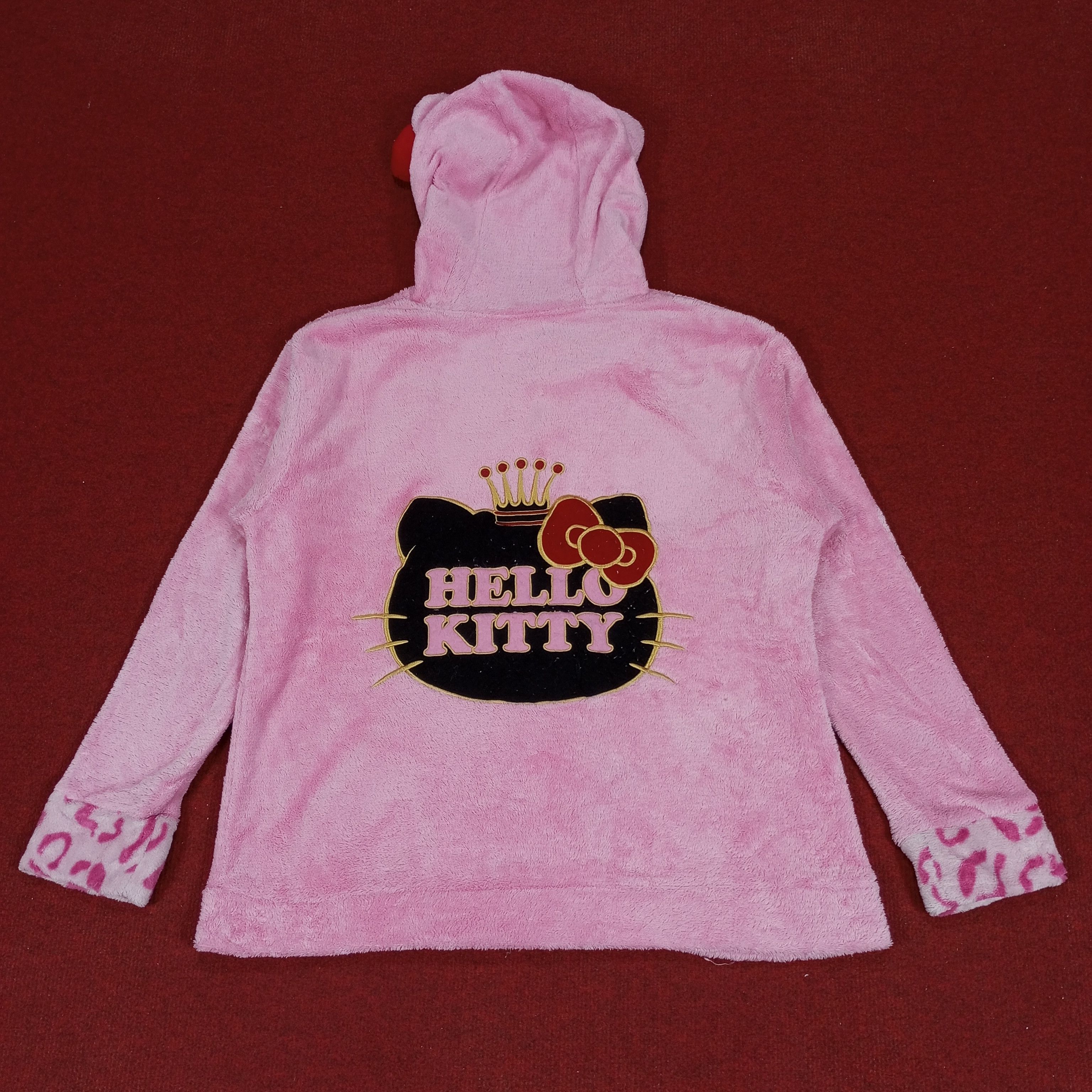 Cartoon Network × Vintage Hello Kitty Nice Design Fashion Cartoon Style Zipper Hoodie Size S / US 4 / IT 40 - 1 Thumbnail