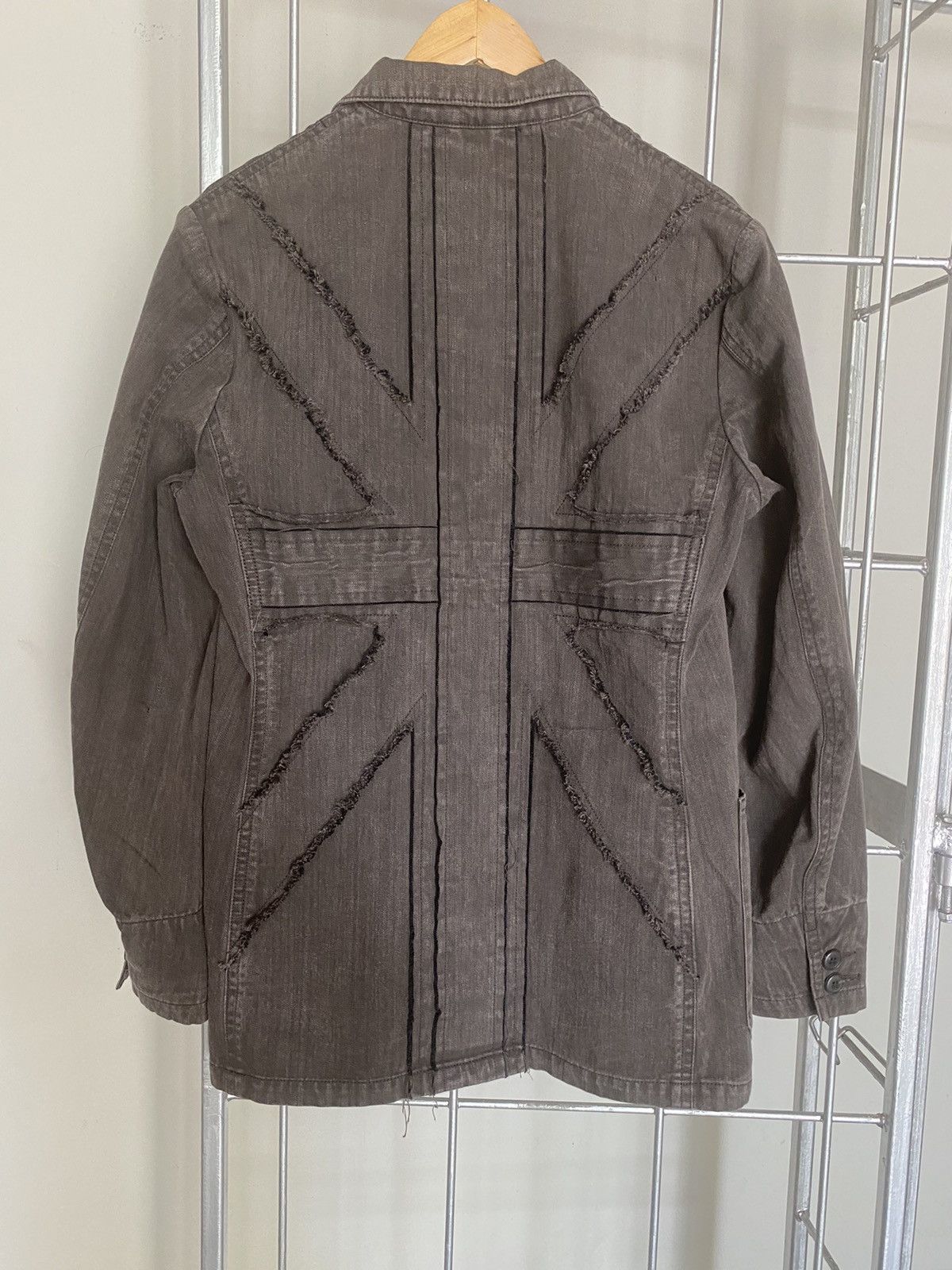 Reats tailor washed grey blazer