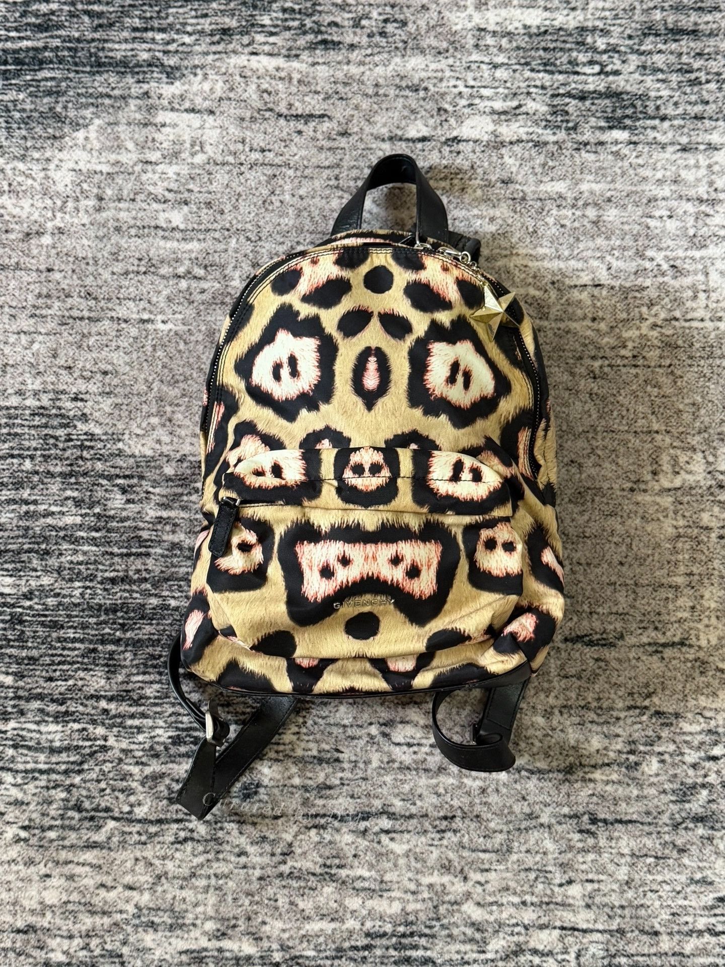 Givenchy Givenchy Runway Leopard Pig Nose Backpack Size ONE SIZE - 1 Thumbnail
