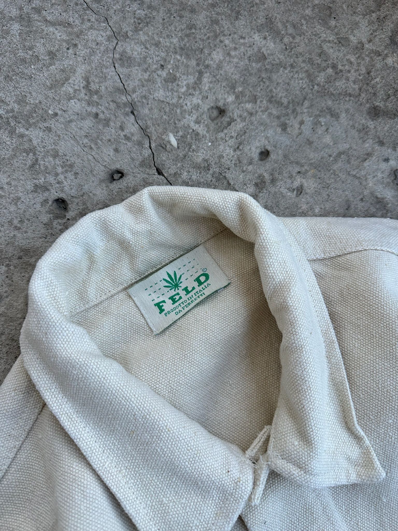 Vintage Vintage 90s Hemp Weed Logo work chore Jacket Size US M / EU 48-50 / 2 - 9 Thumbnail