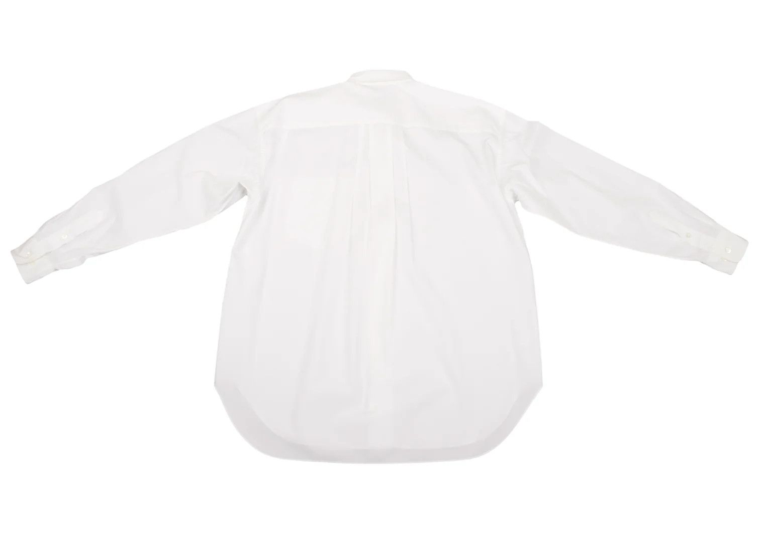 Issey Miyake Front Pleat Shirt in White, Size L Size US L / EU 52-54 / 3 - 11 Thumbnail