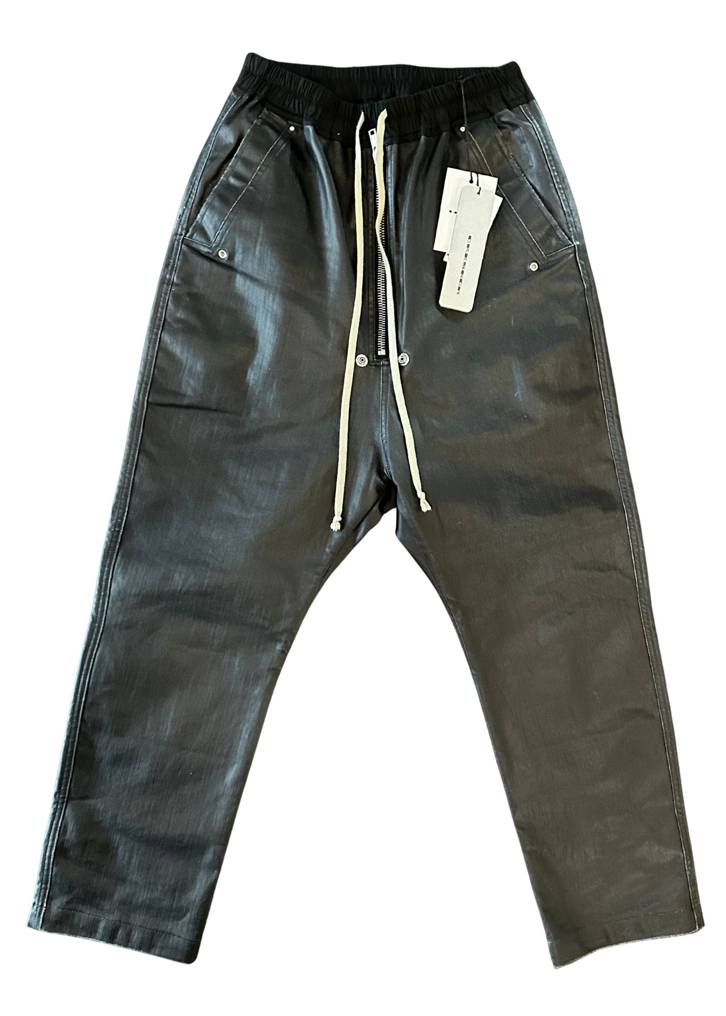 Rick Owens Drkshdw Bela Wax Denim Pants (with Tags) Size US 28 / EU 44 - 1 Thumbnail
